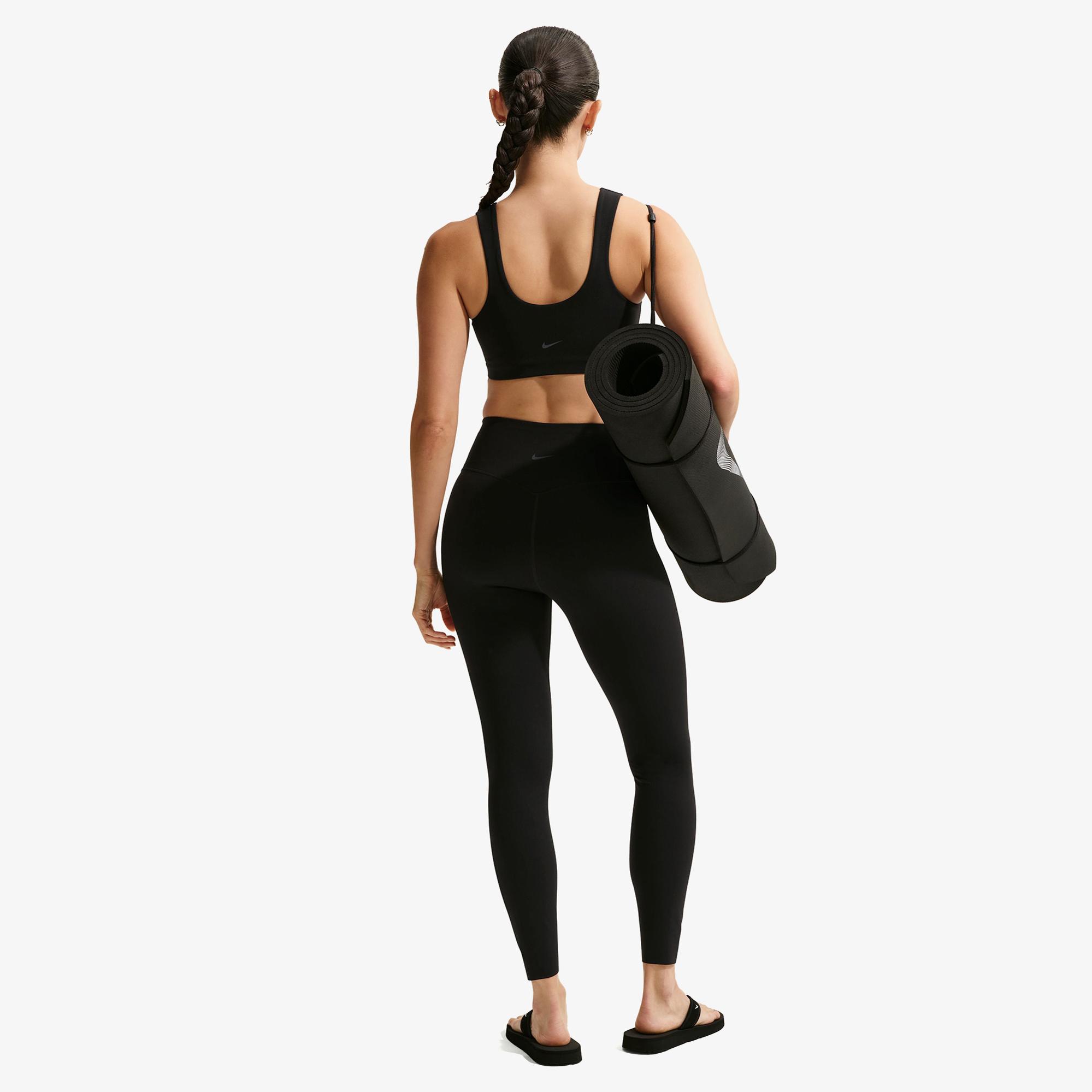 Nike Dri-Fit Zenvy Yüksek Belli Kadın Siyah Tayt