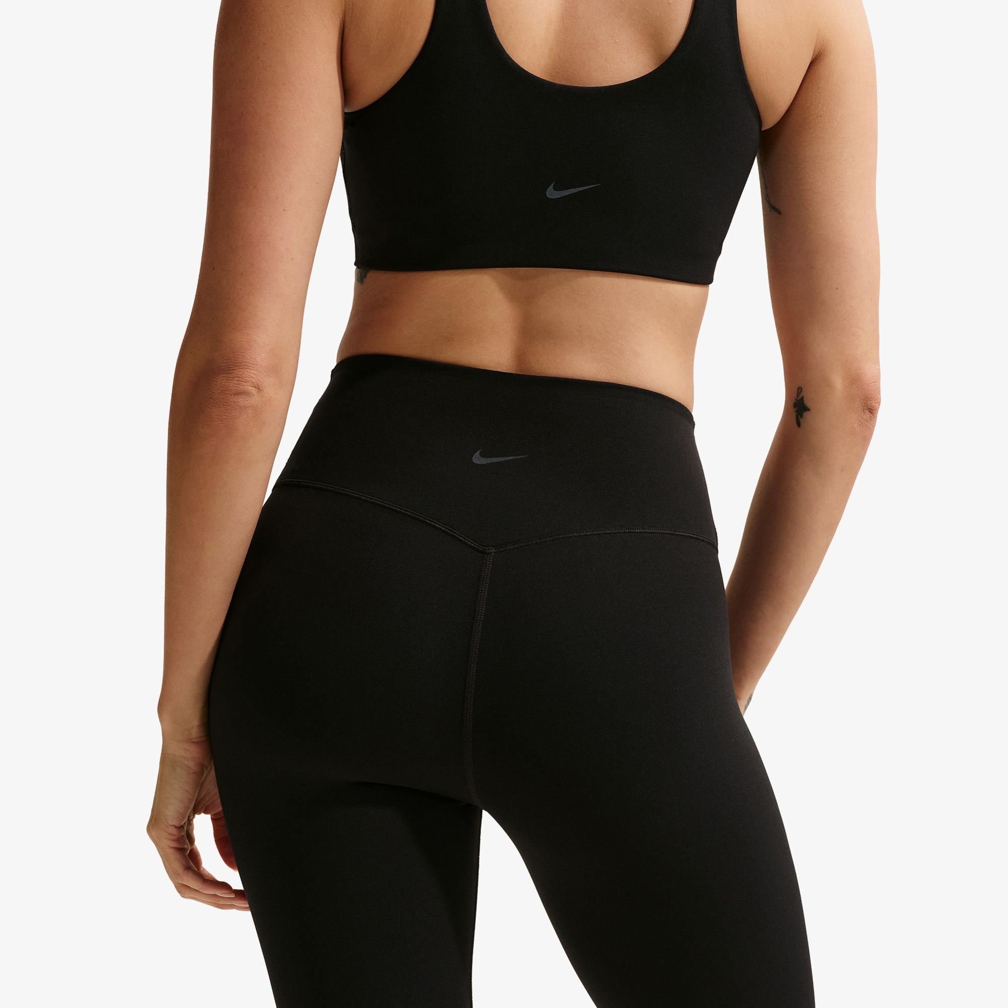 Nike Dri-Fit Zenvy Yüksek Belli Kadın Siyah Tayt