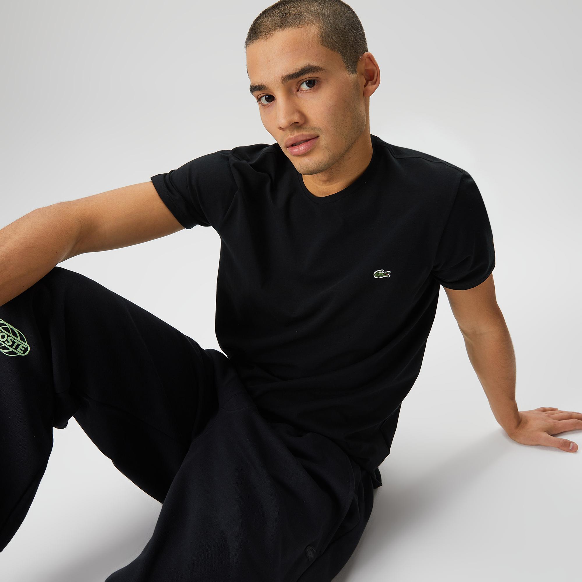 Lacoste Regular Fit Erkek Siyah T-Shirt