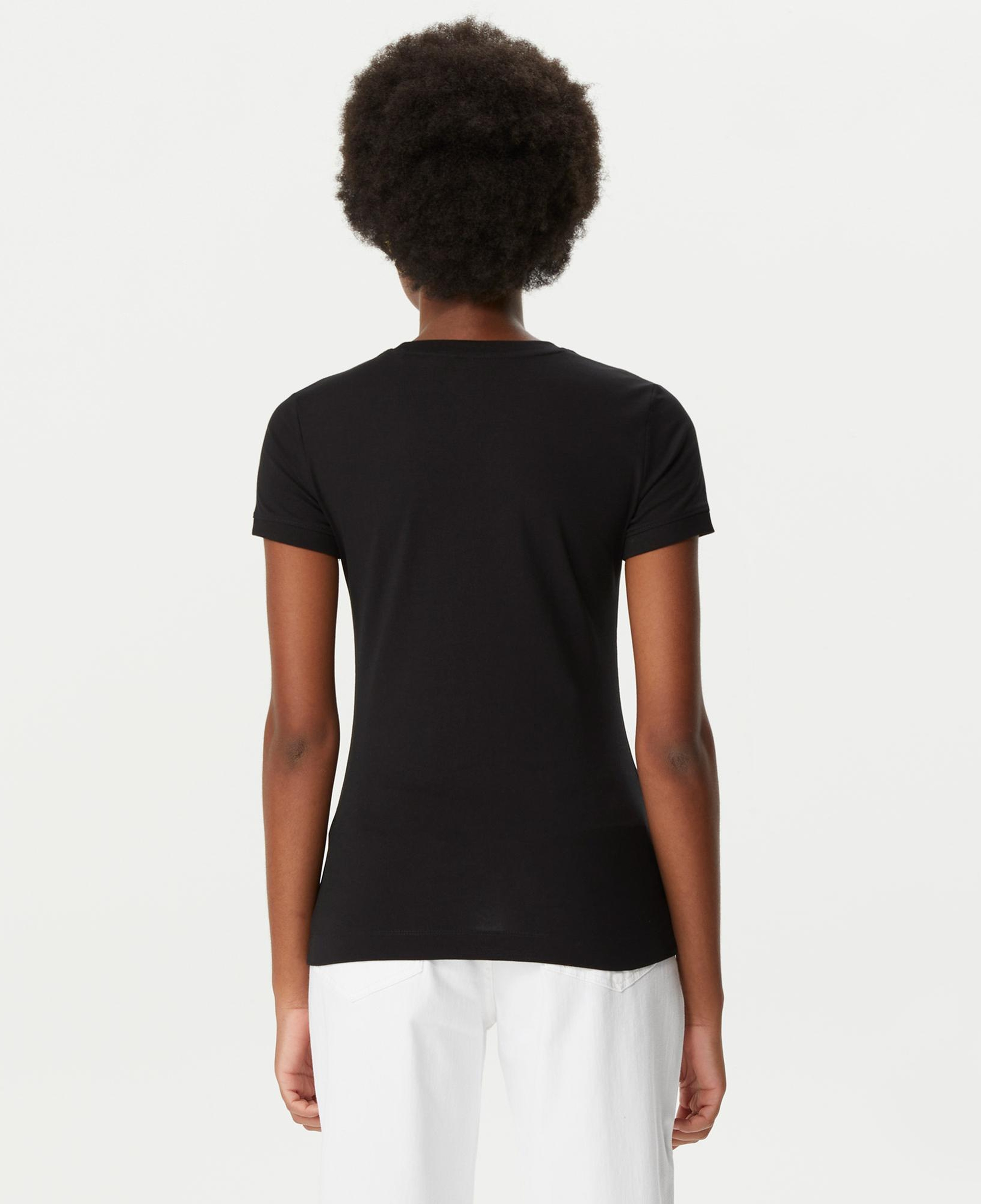 Guess Mini Triangle Kadın Siyah T-Shirt