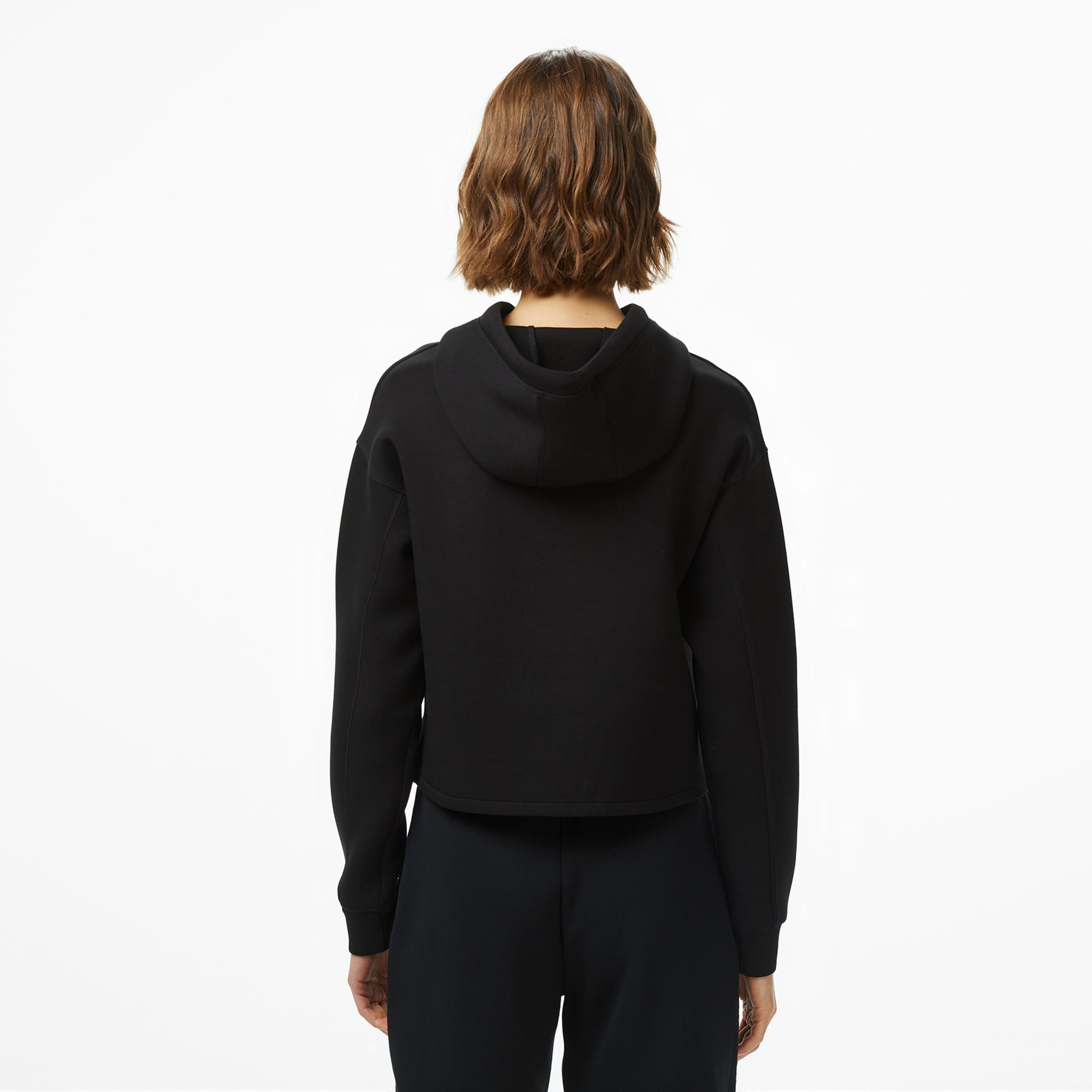 Guess New Alisa Kadın Siyah Hoodie