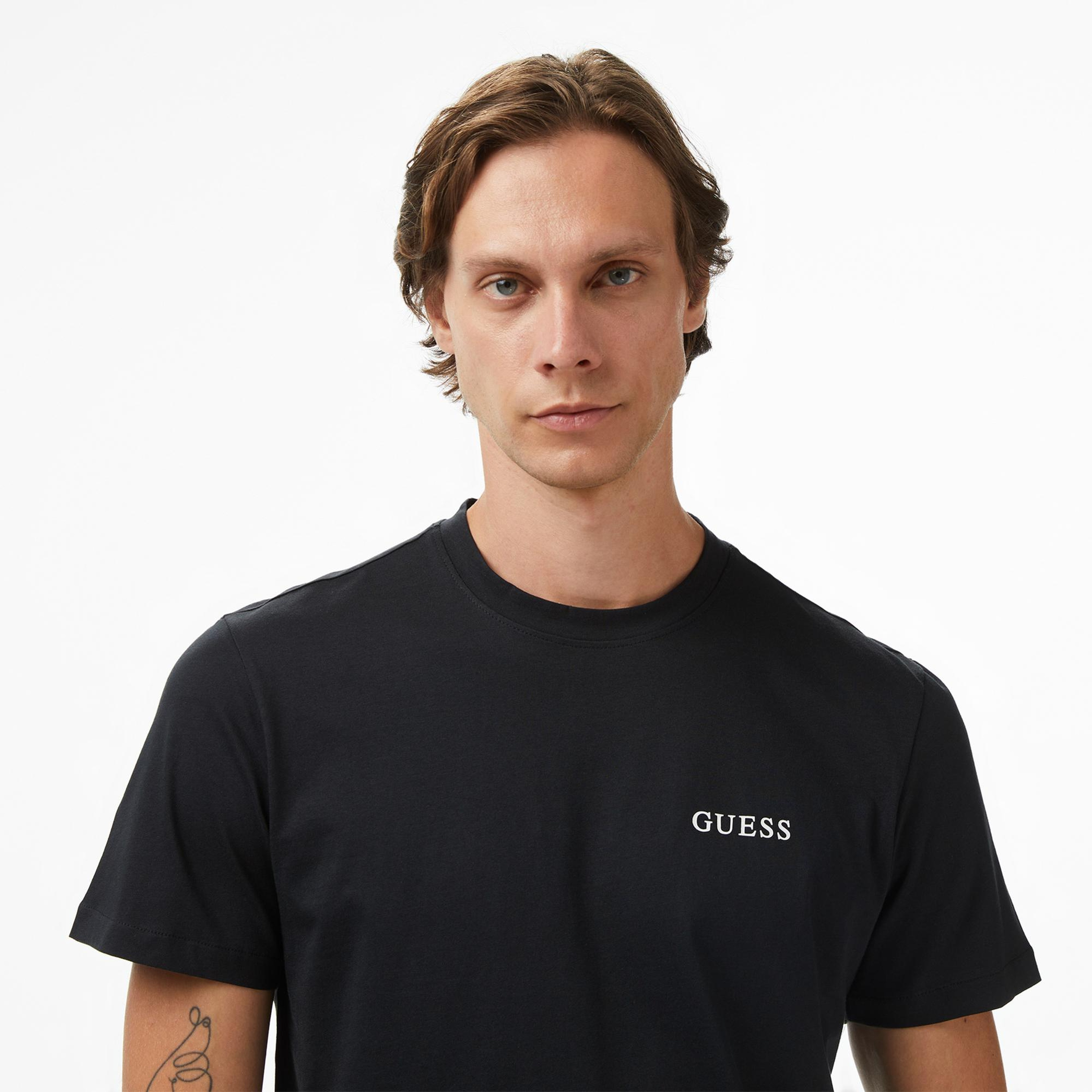 Guess 3'lü Erkek Siyah T-Shirt