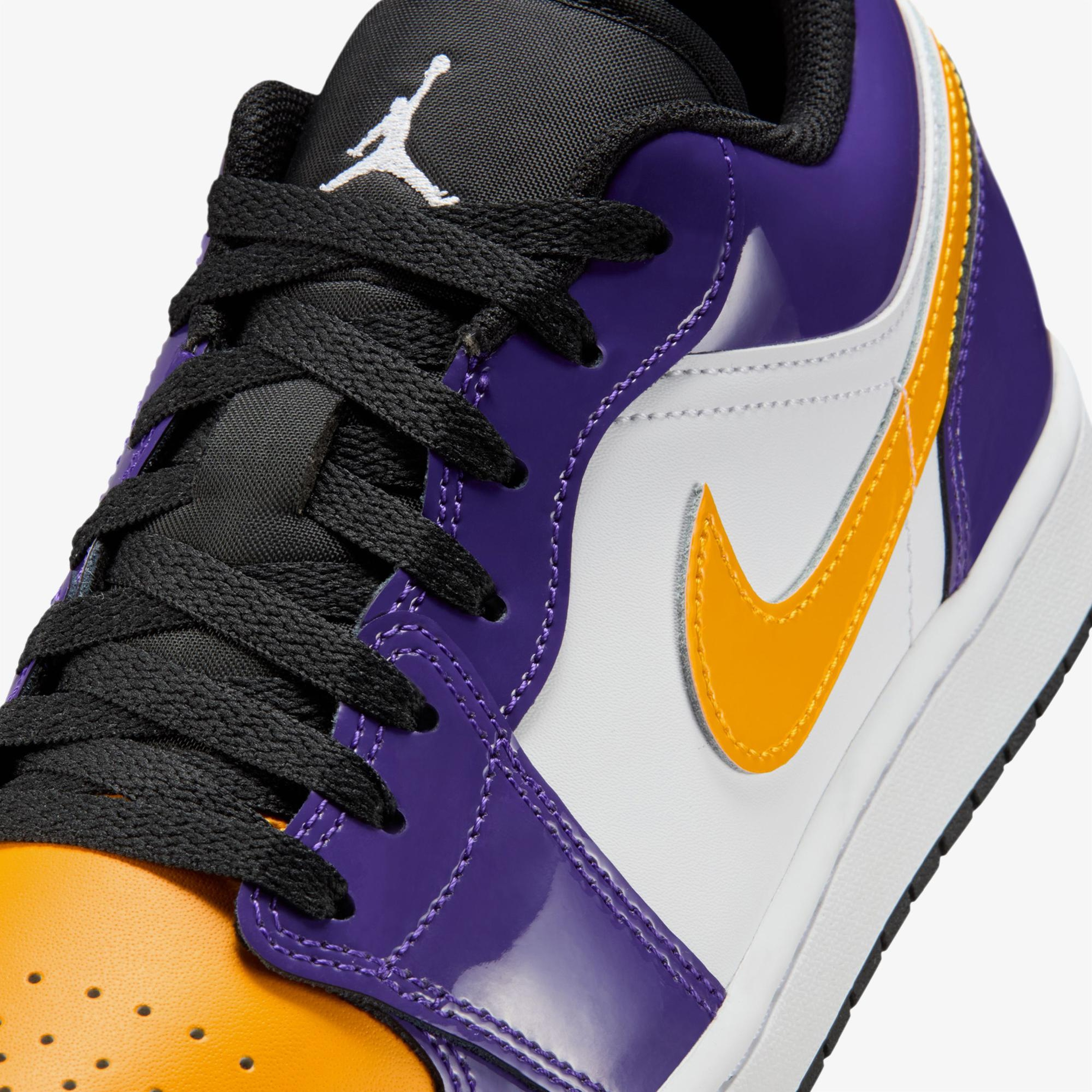 Jordan Air 1 Low SE Erkek Mor Spor Ayakkabı