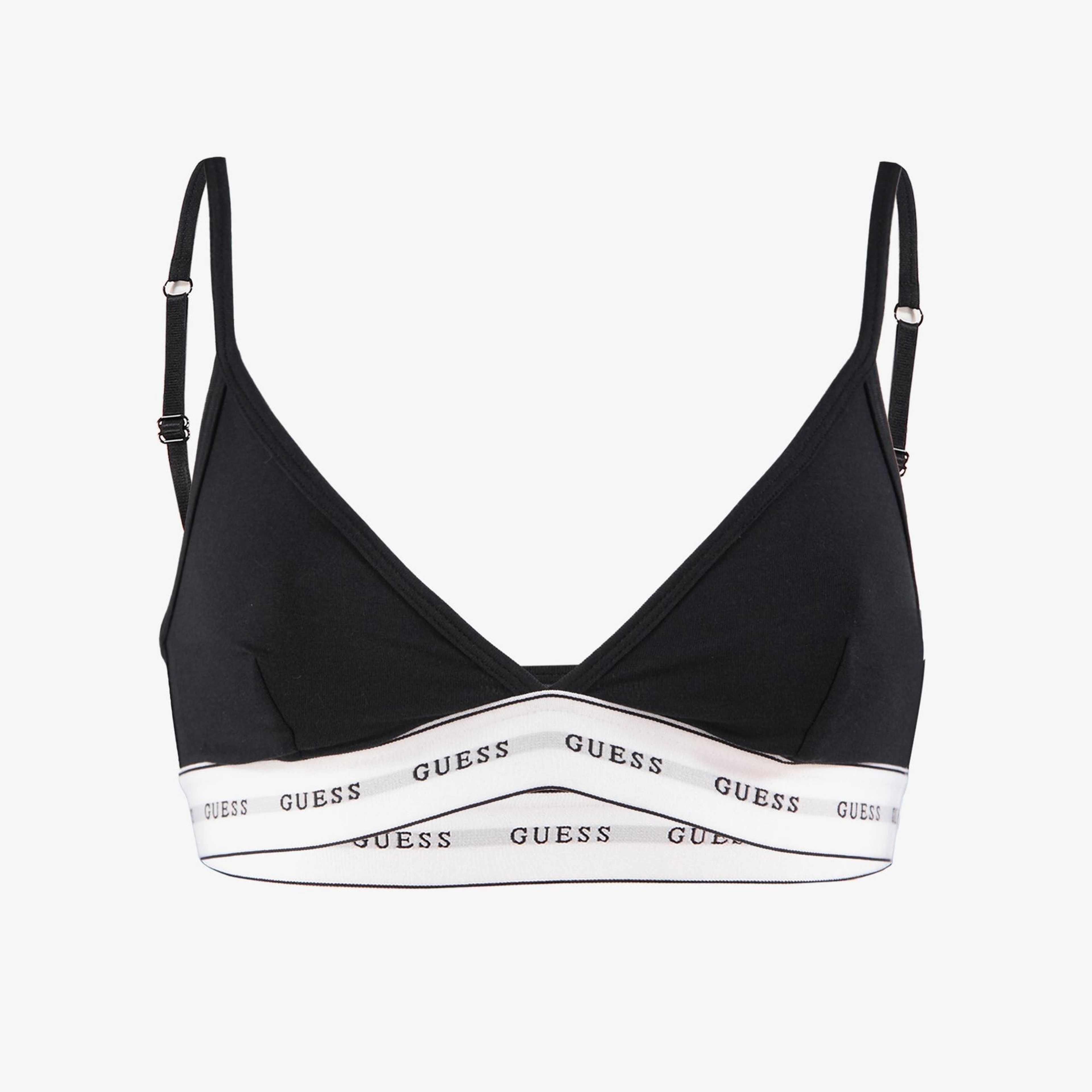 Guess Carrie Triangle Kadın Siyah Sütyen