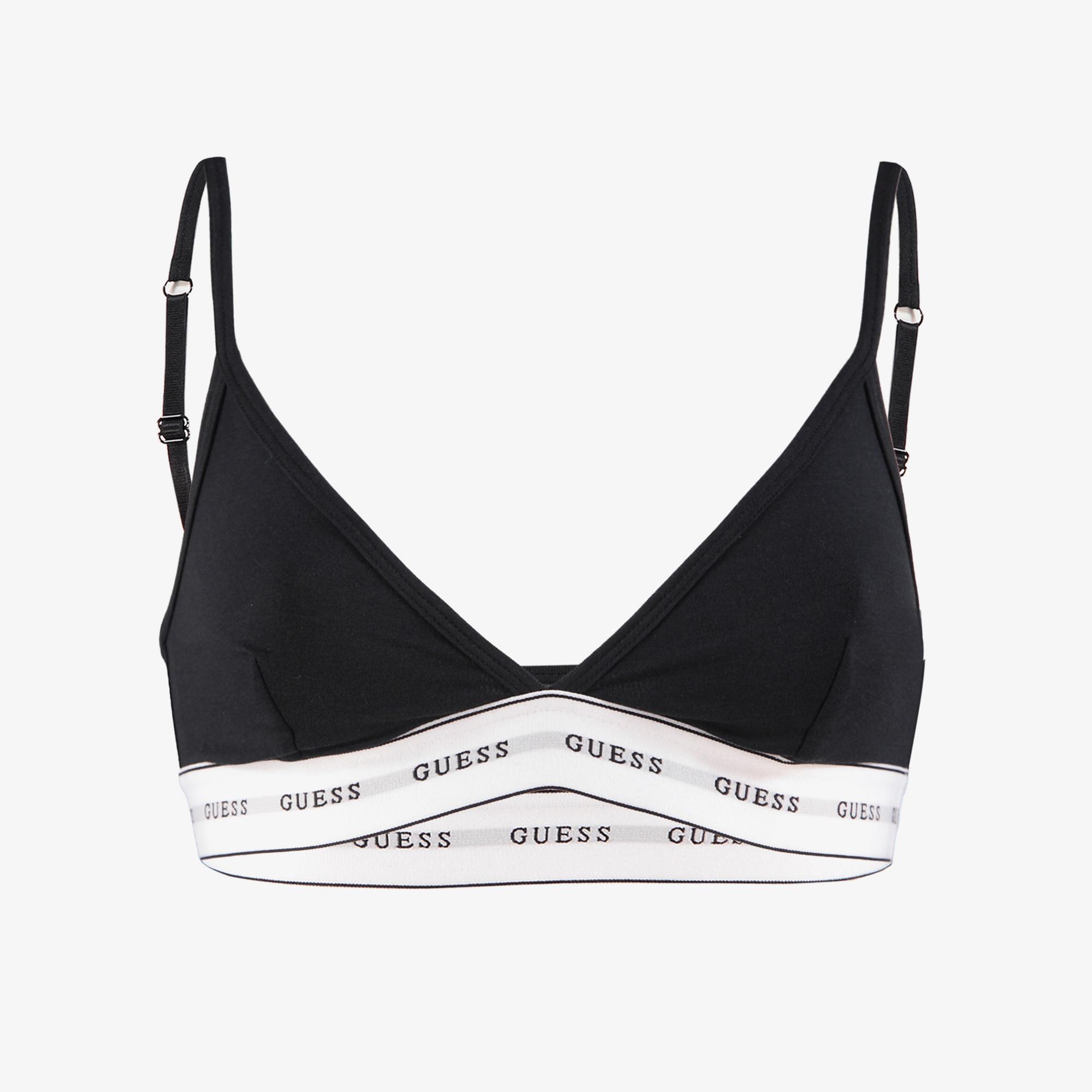 Guess Carrie Triangle Kadın Siyah Sütyen