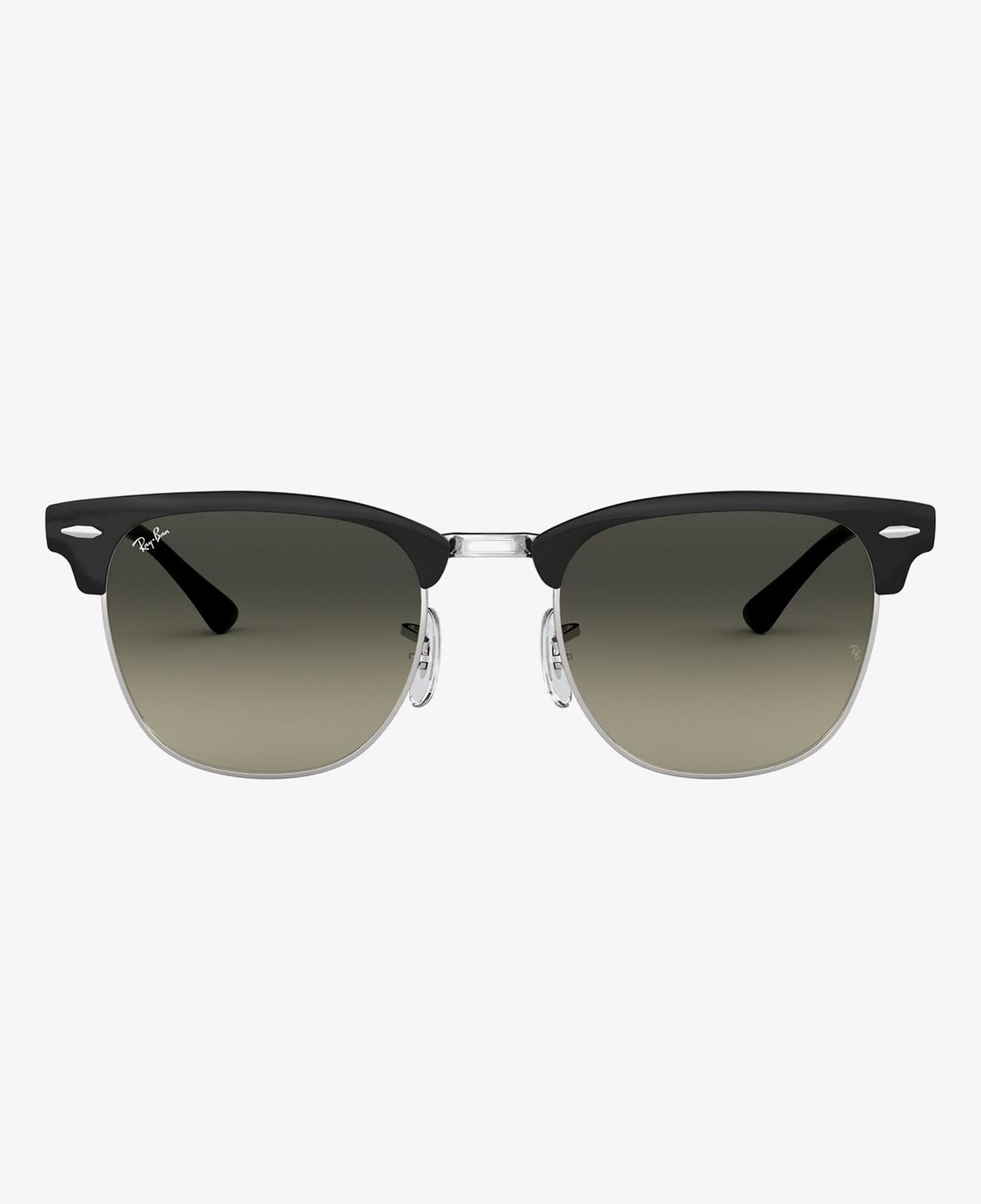 RAY-BAN 0RB3716 Clubmaster Metal Unisex Silver Siyah Güneş Gözlüğü