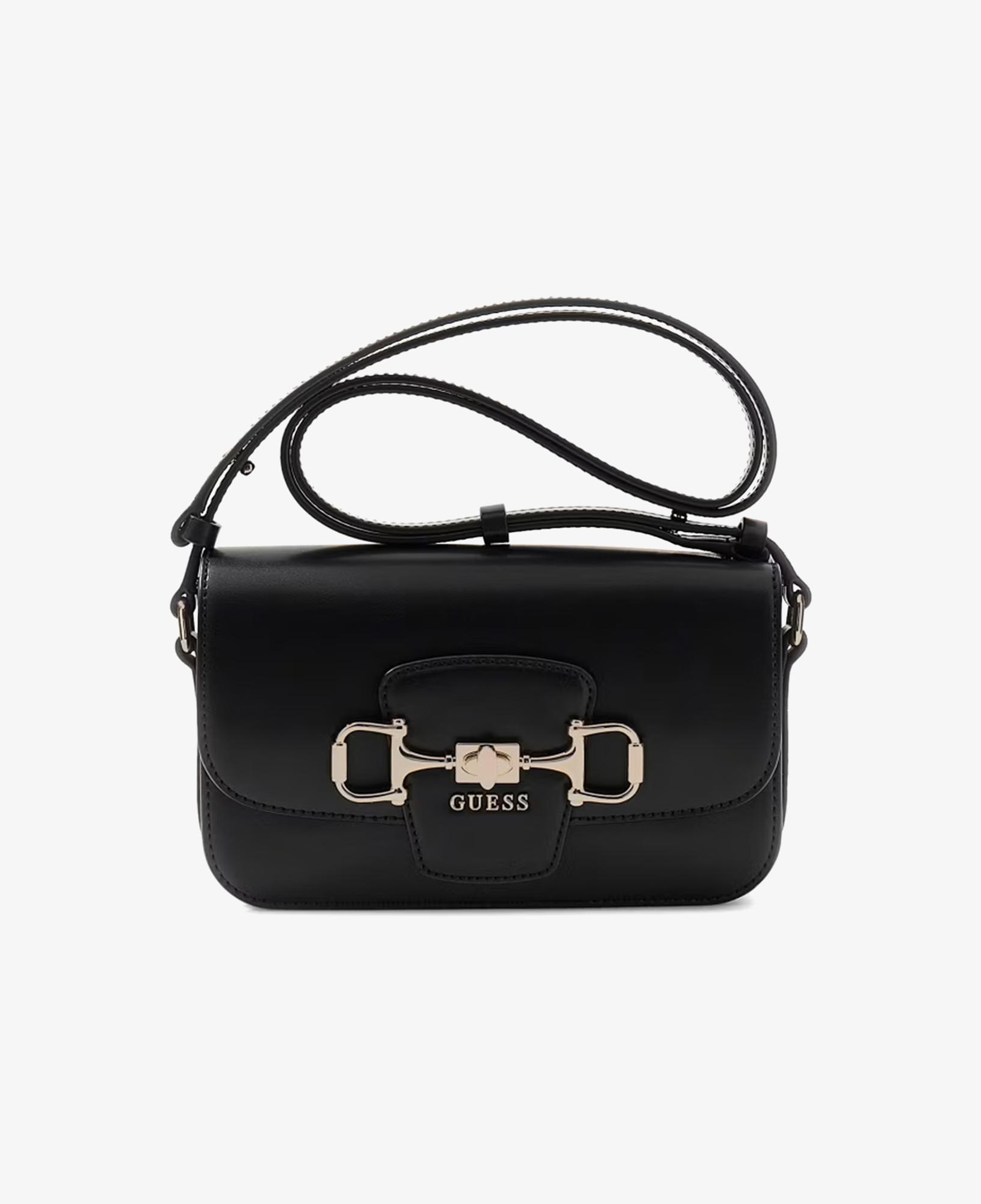 Guess Janie Logo Kadın Antrasit El Çantası