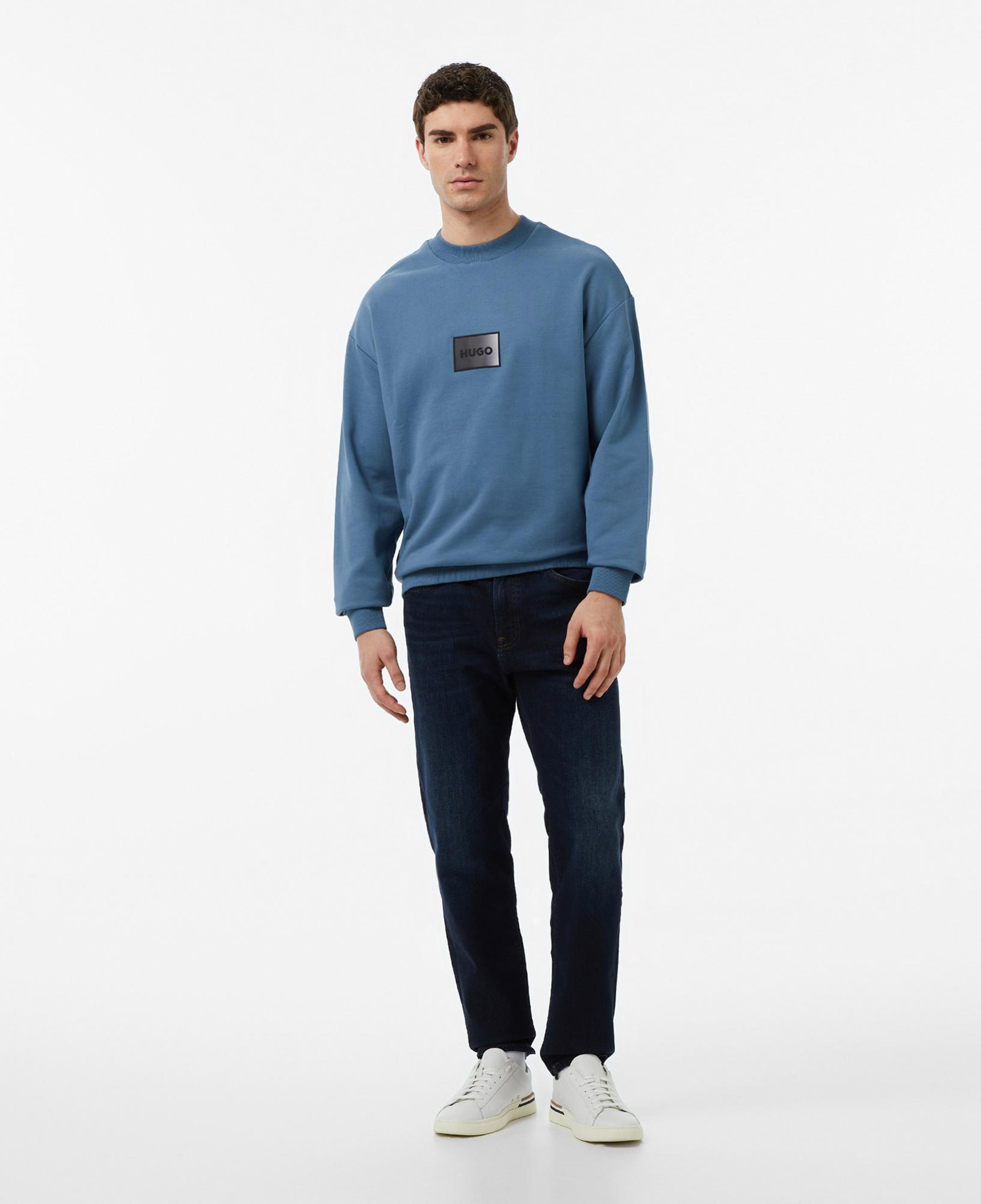 Hugo Danoto Erkek Mavi Sweatshirt