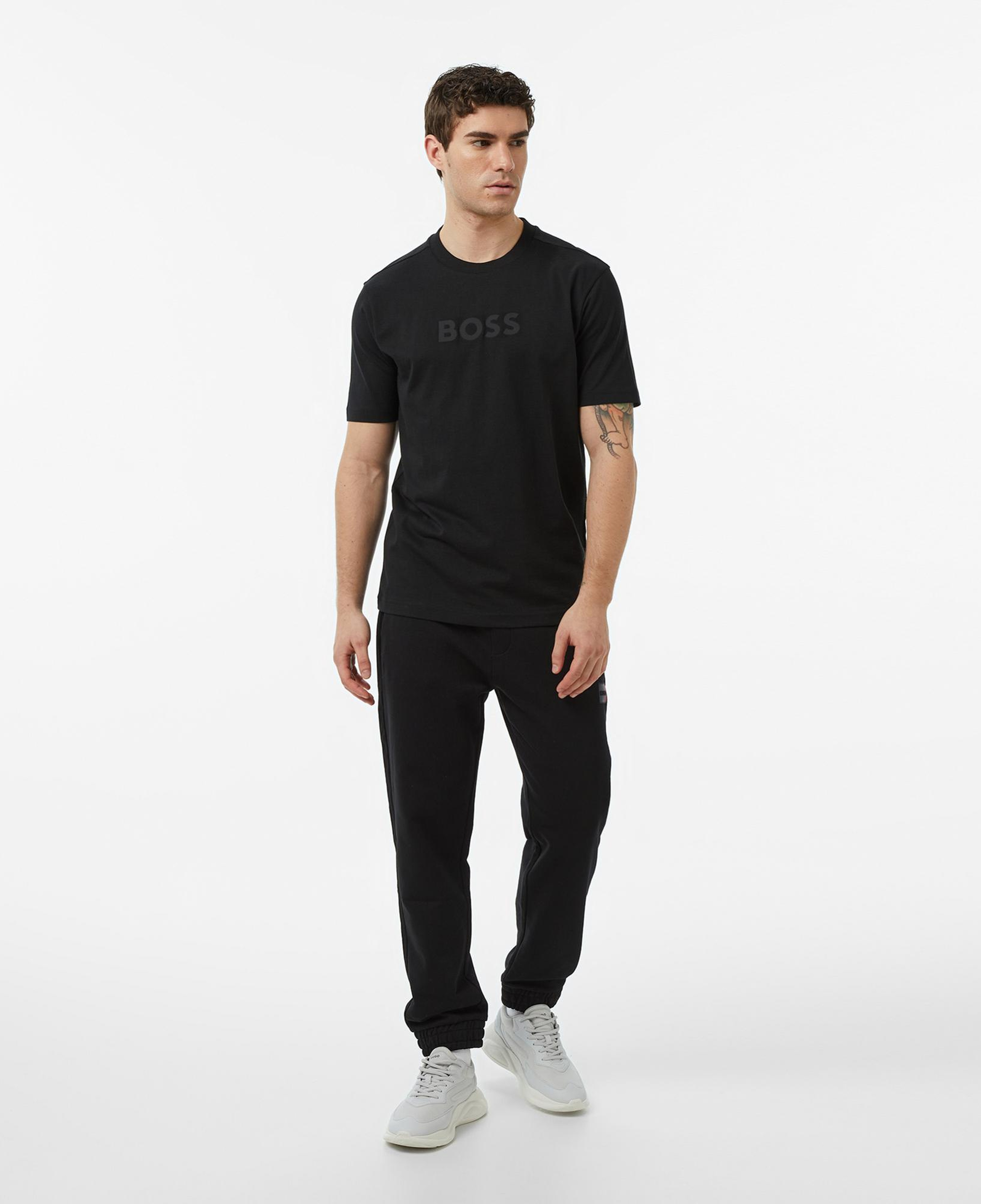 Boss TS Logo Erkek Siyah T-Shirt