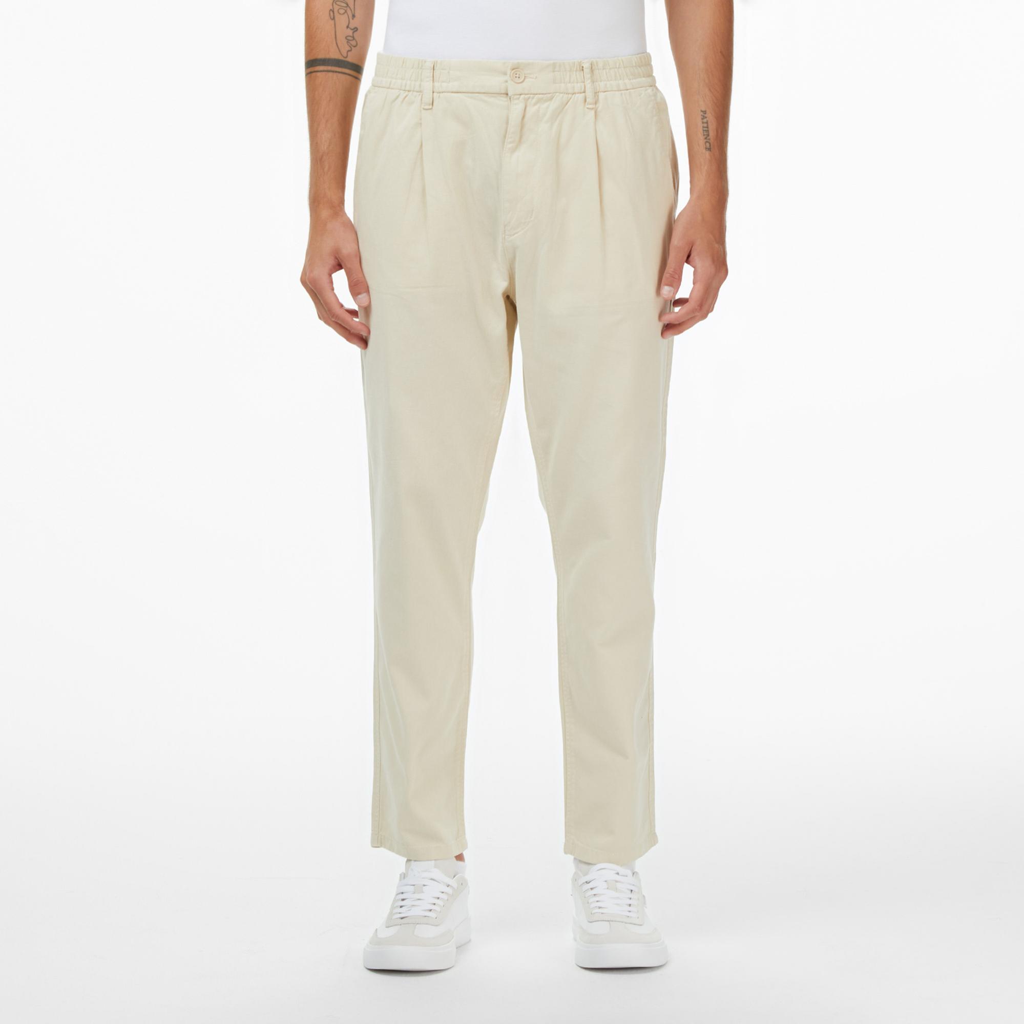 Tommy Hilfiger İsaac Light Cotton Erkek Bej Pantolon