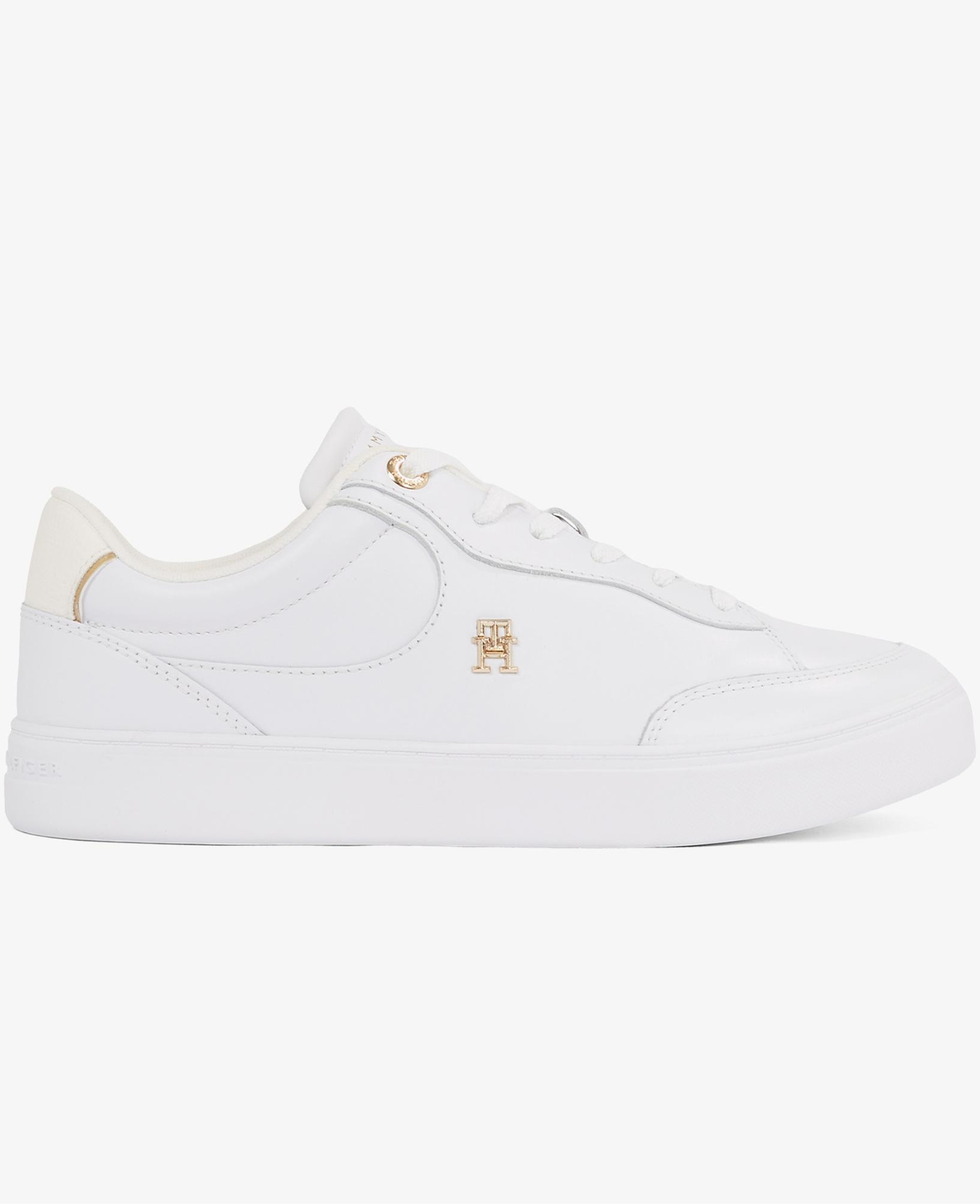 Tommy Hilfiger Essential Chic Court Kadın Beyaz Sneaker