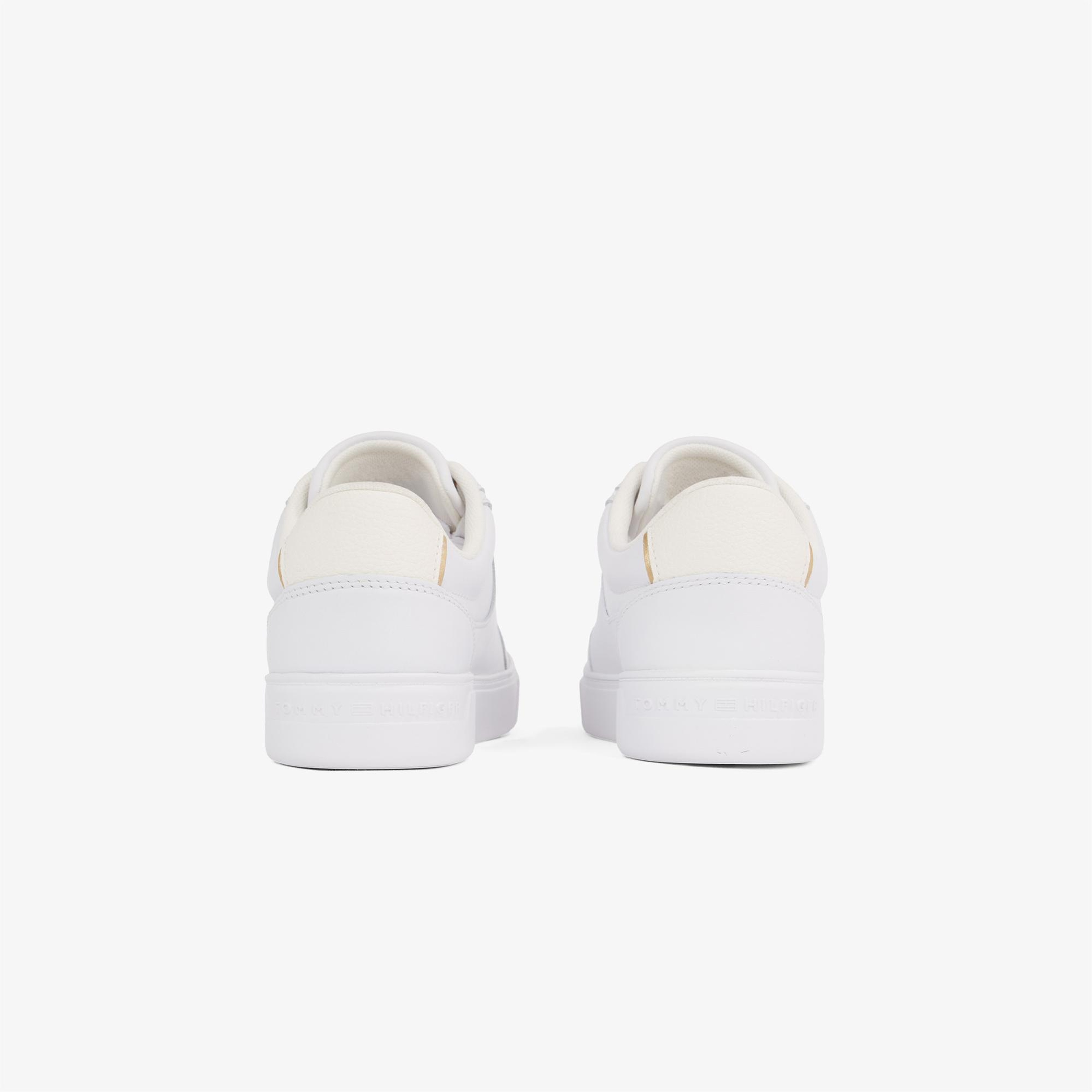 Tommy Hilfiger Essential Chic Court Kadın Beyaz Sneaker