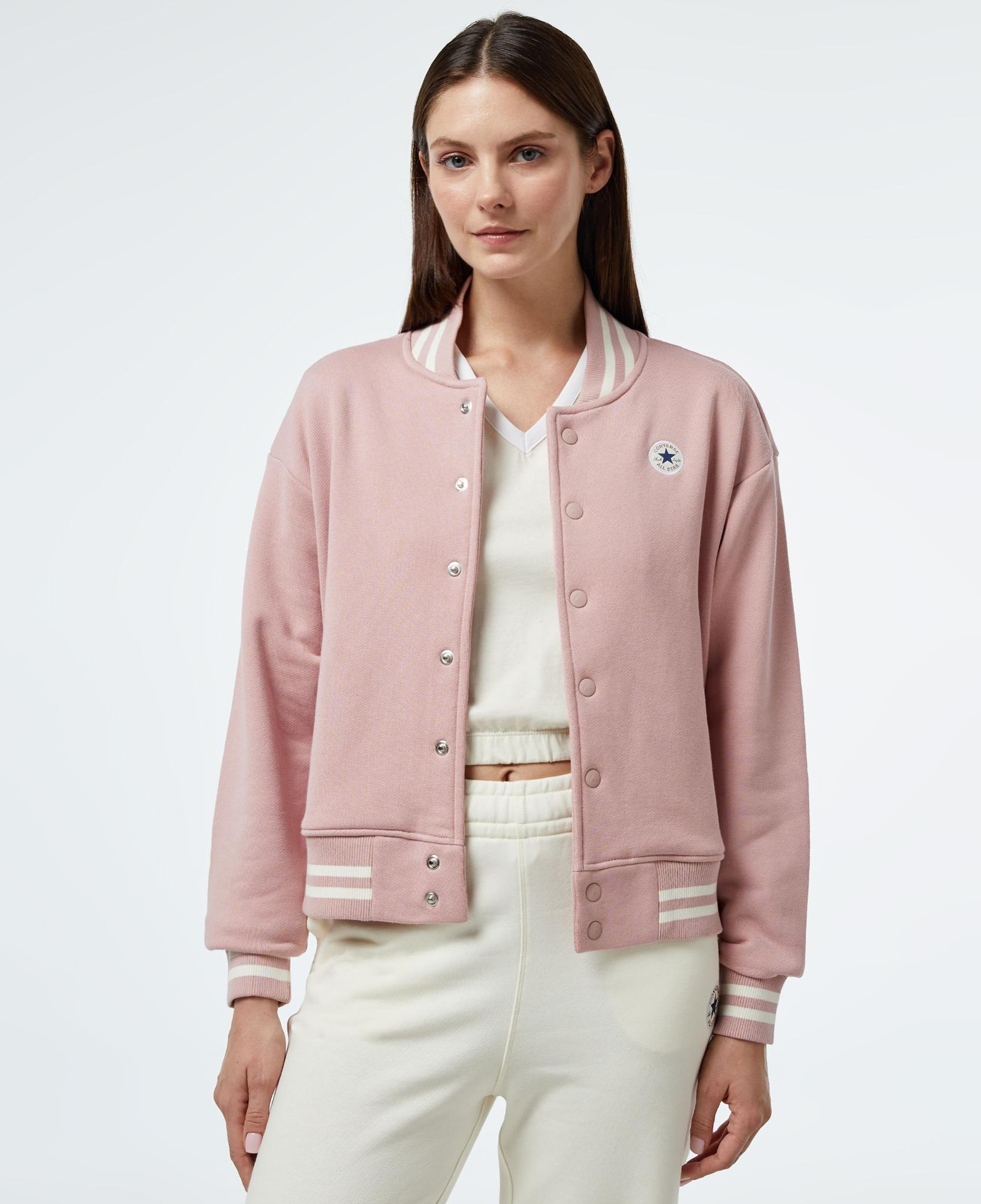 Converse Bomber Kadın Pembe Ceket