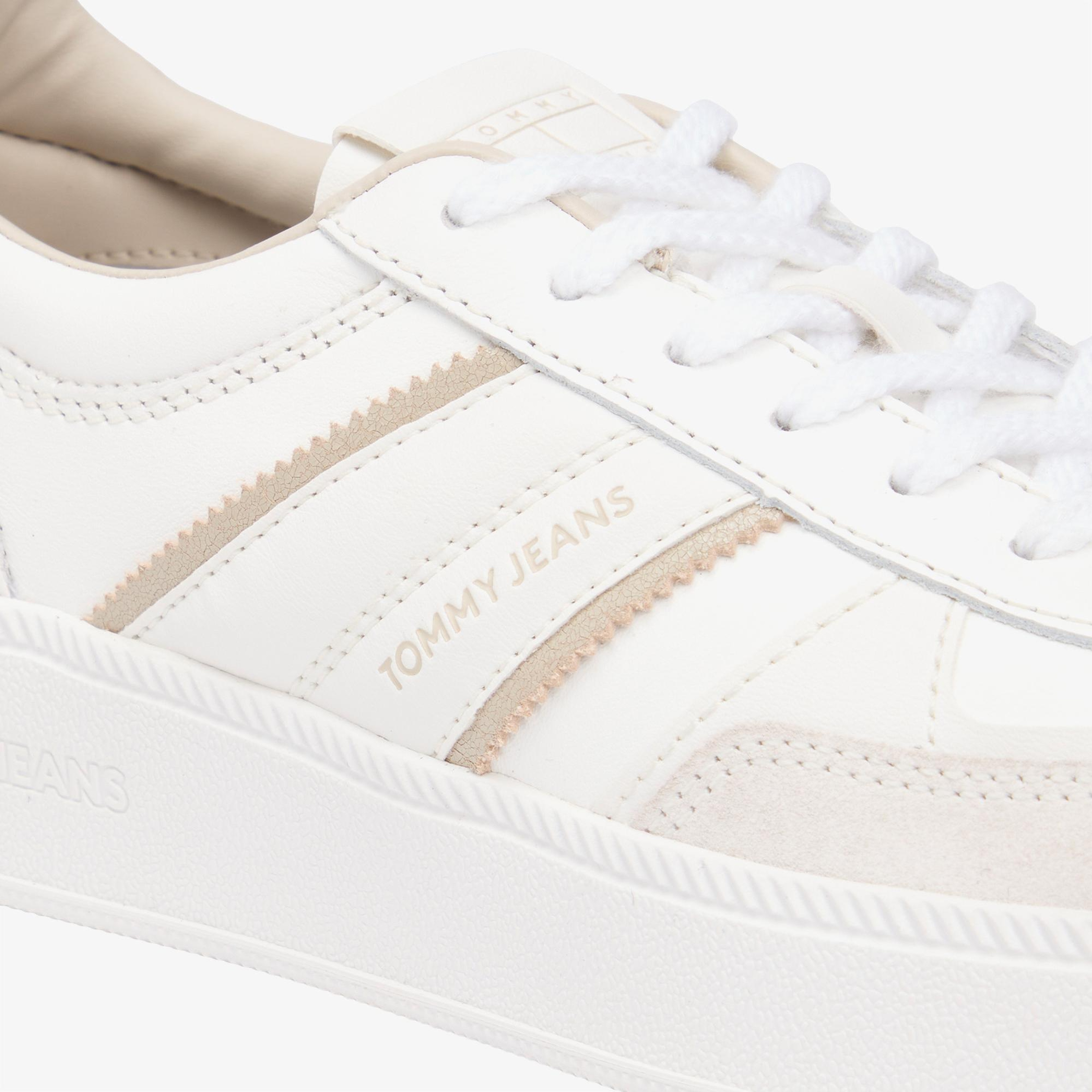 Tommy Hilfiger The Greenwich Edge Kadın Bej Sneaker