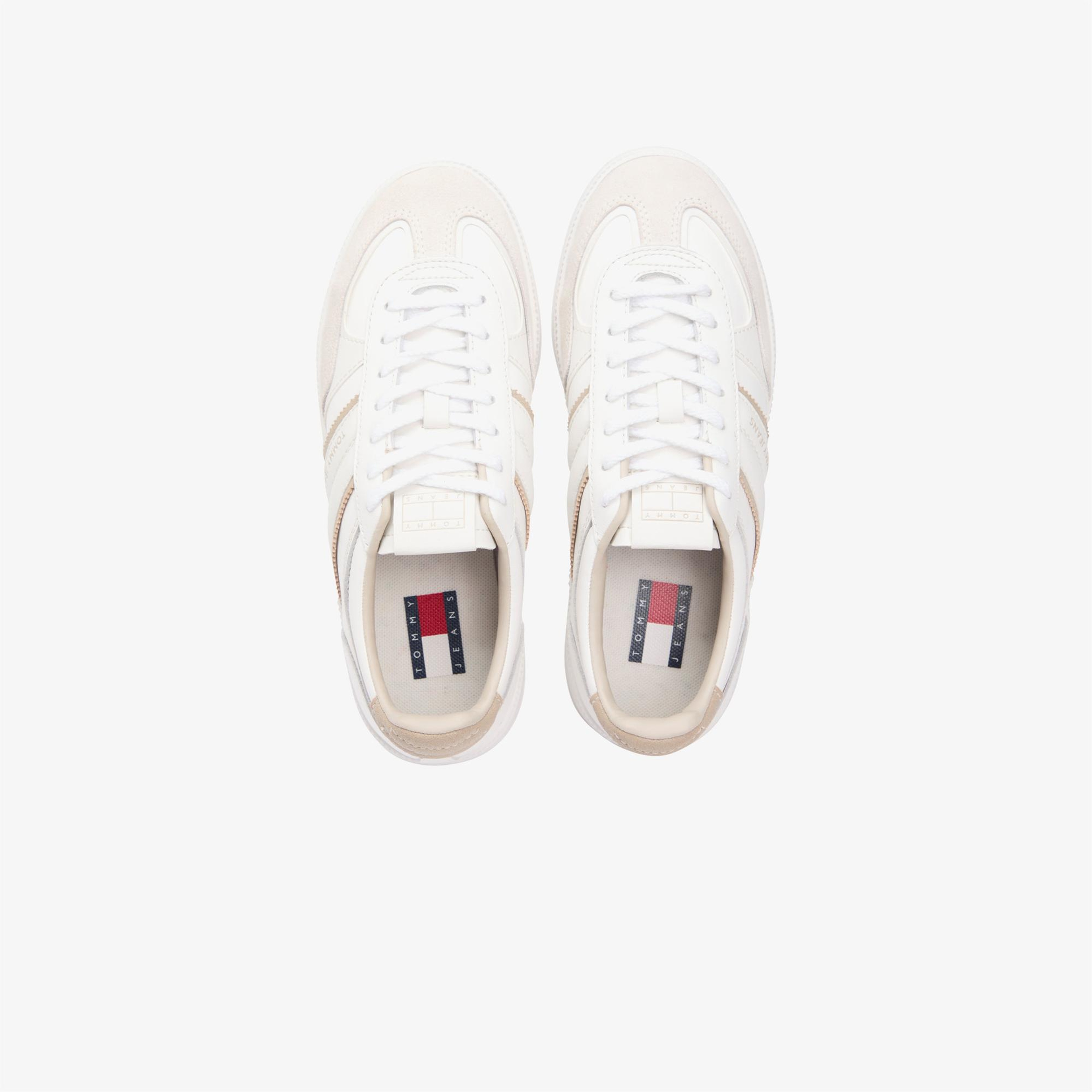 Tommy Hilfiger The Greenwich Edge Kadın Bej Sneaker