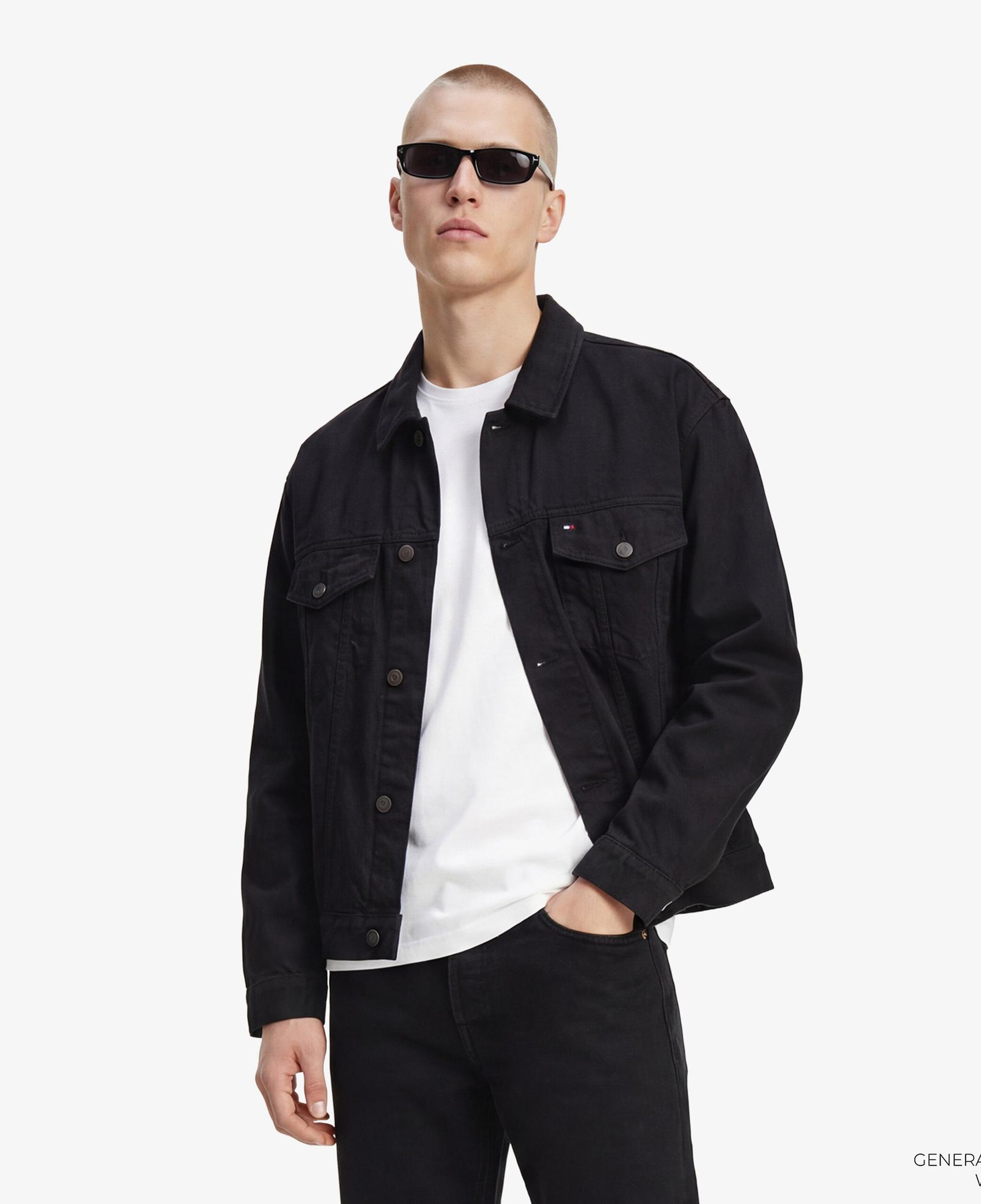 Tommy Hilfiger Denim Mainline Erkek Siyah Ceket