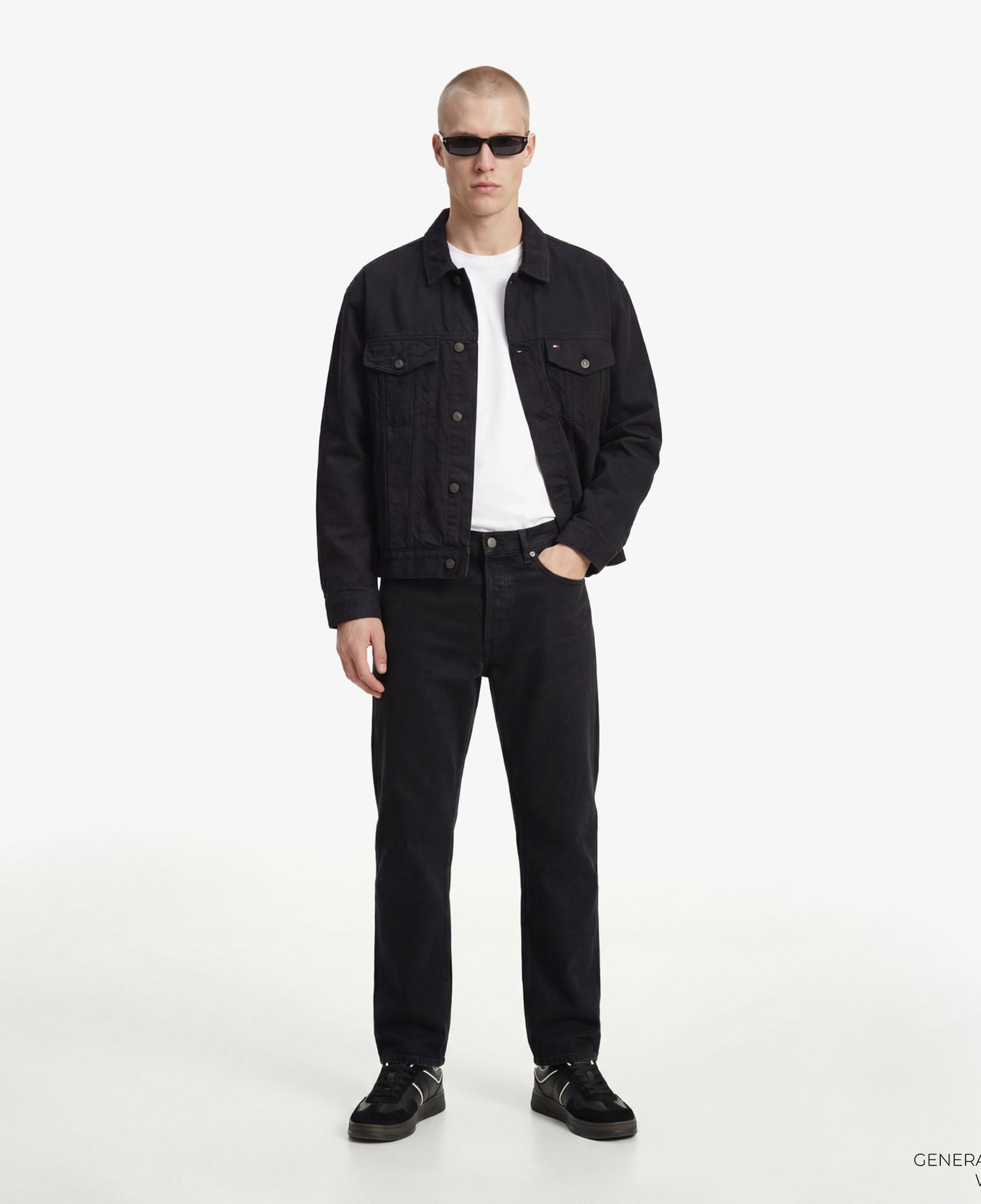 Tommy Hilfiger Denim Mainline Erkek Siyah Ceket