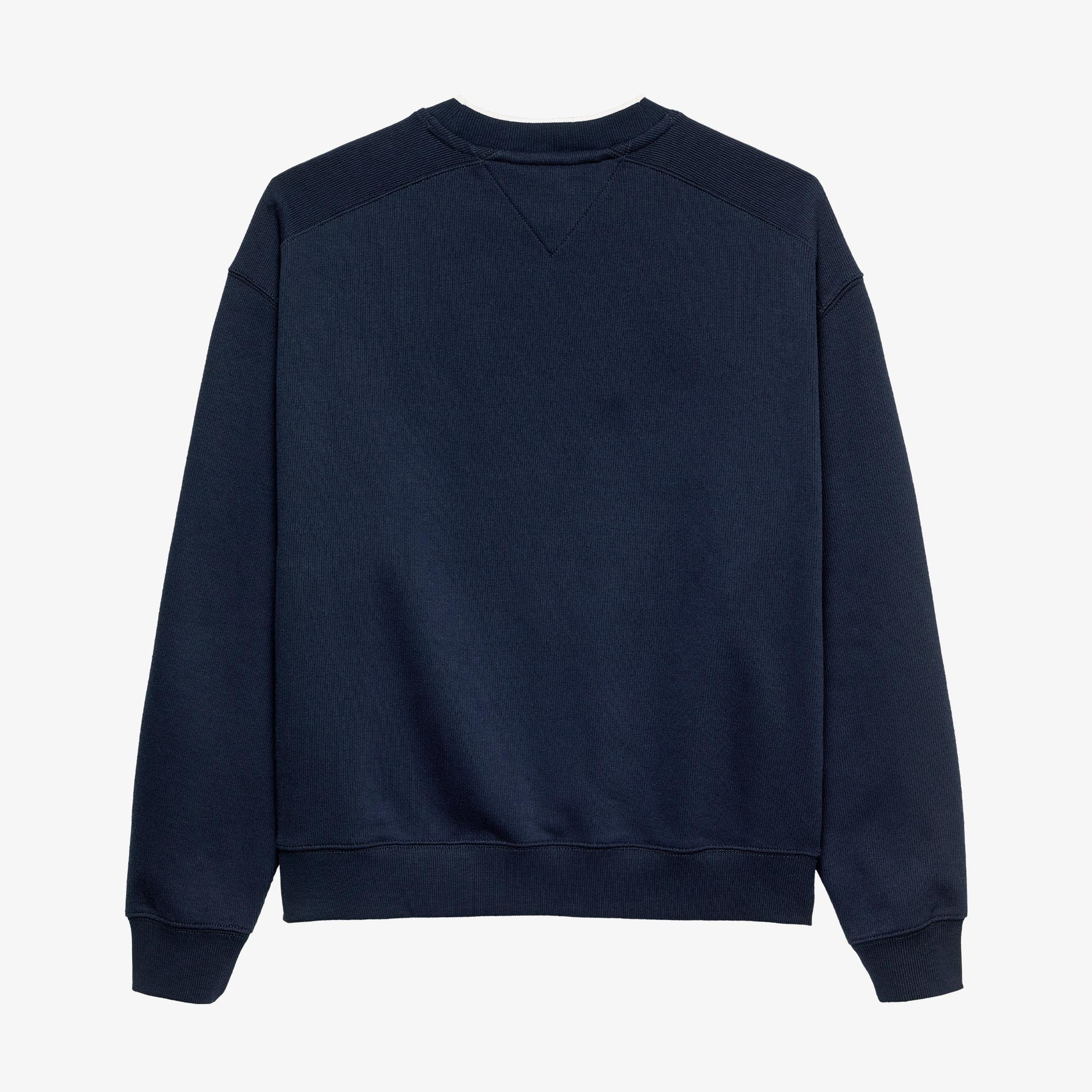 Tommy Hilfiger Dna Graphics Erkek Lacivert Sweatshirt