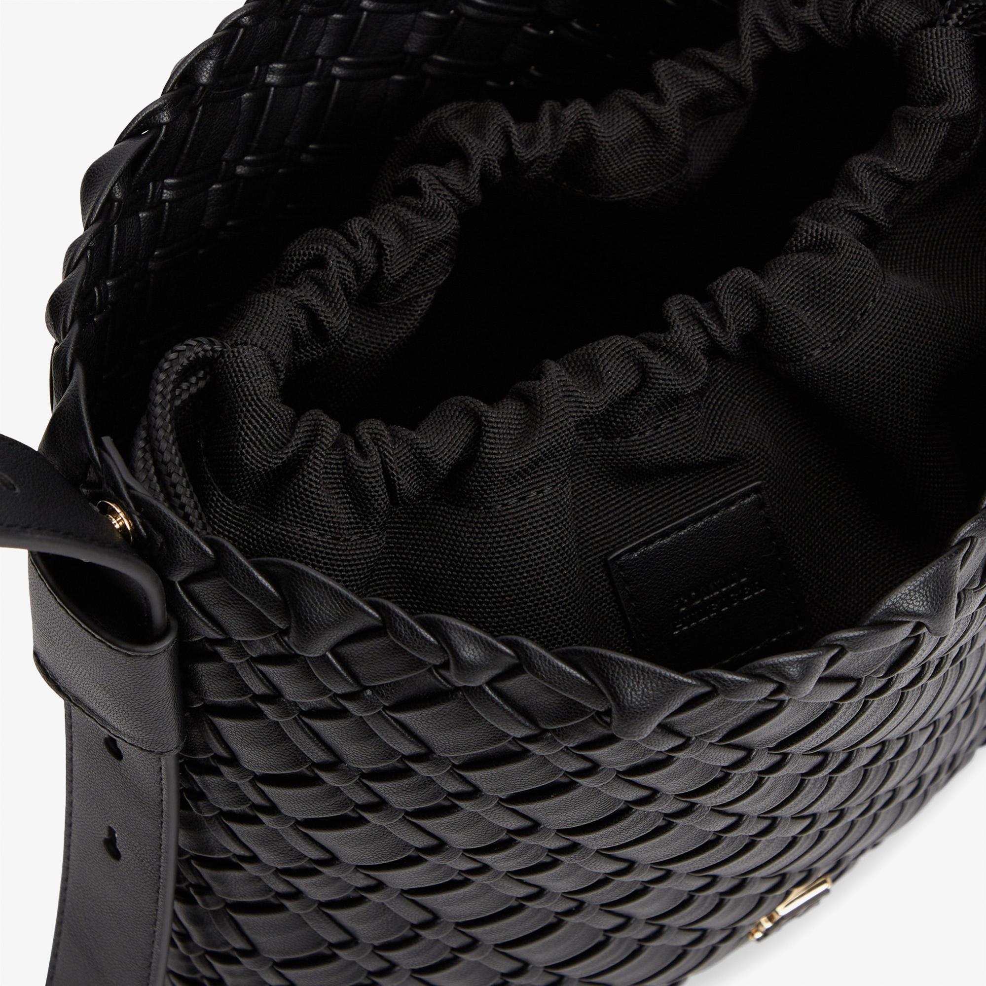 Tommy Hilfiger Braided Kadın Siyah Omuz Çantası