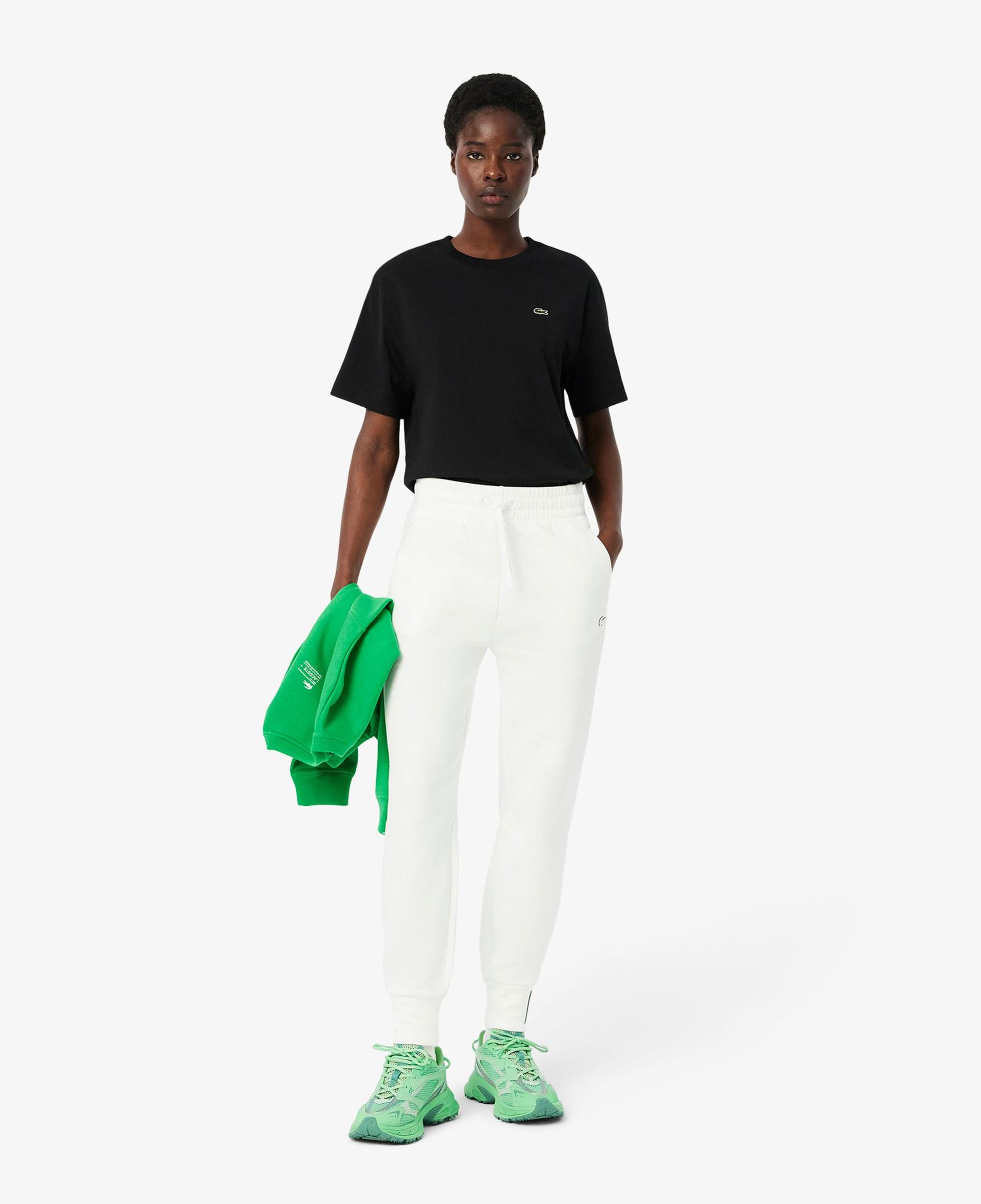 Lacoste Kadın Tapered Fit Beyaz Eşofman Altı