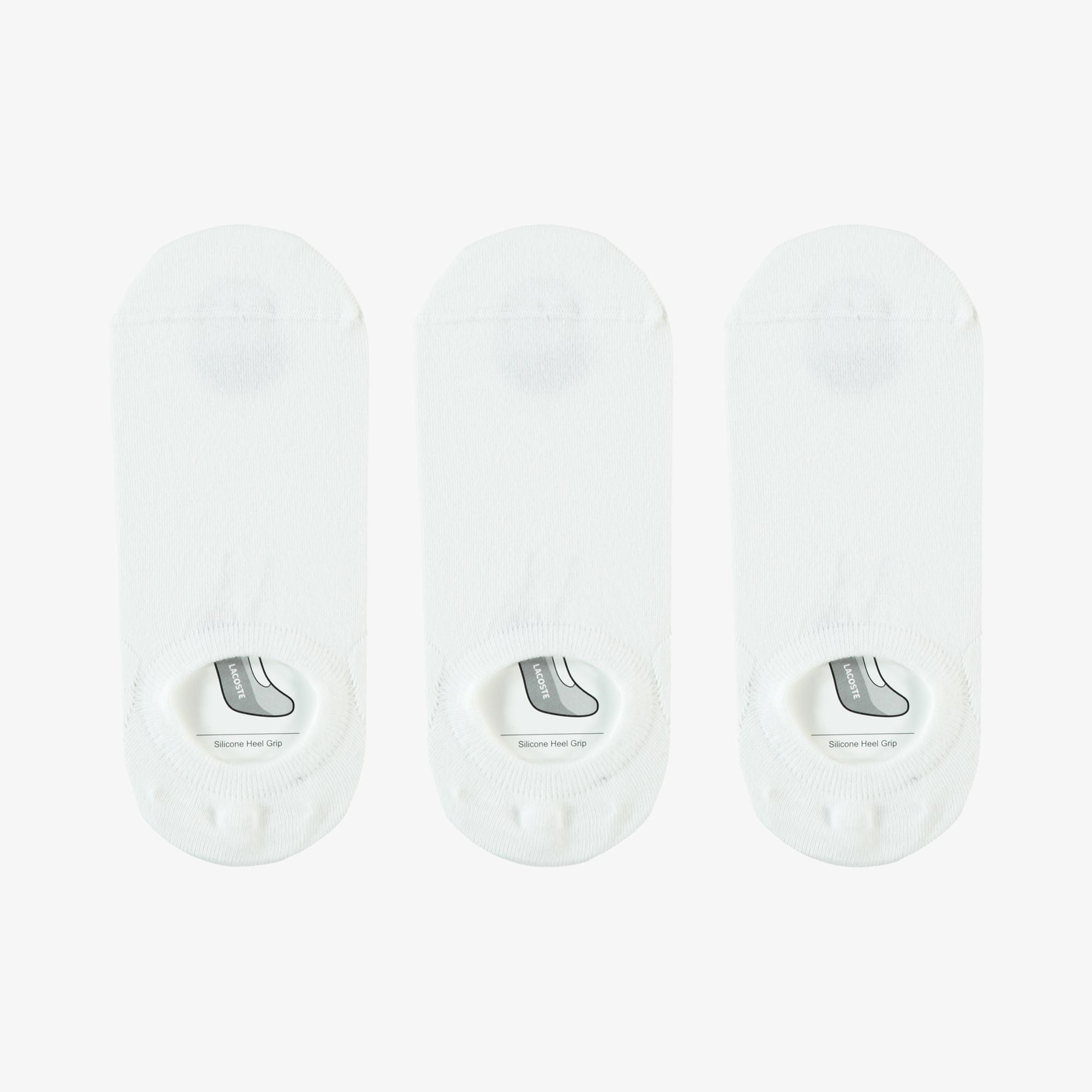 Lacoste Unisex 3'lü Beyaz Çorap