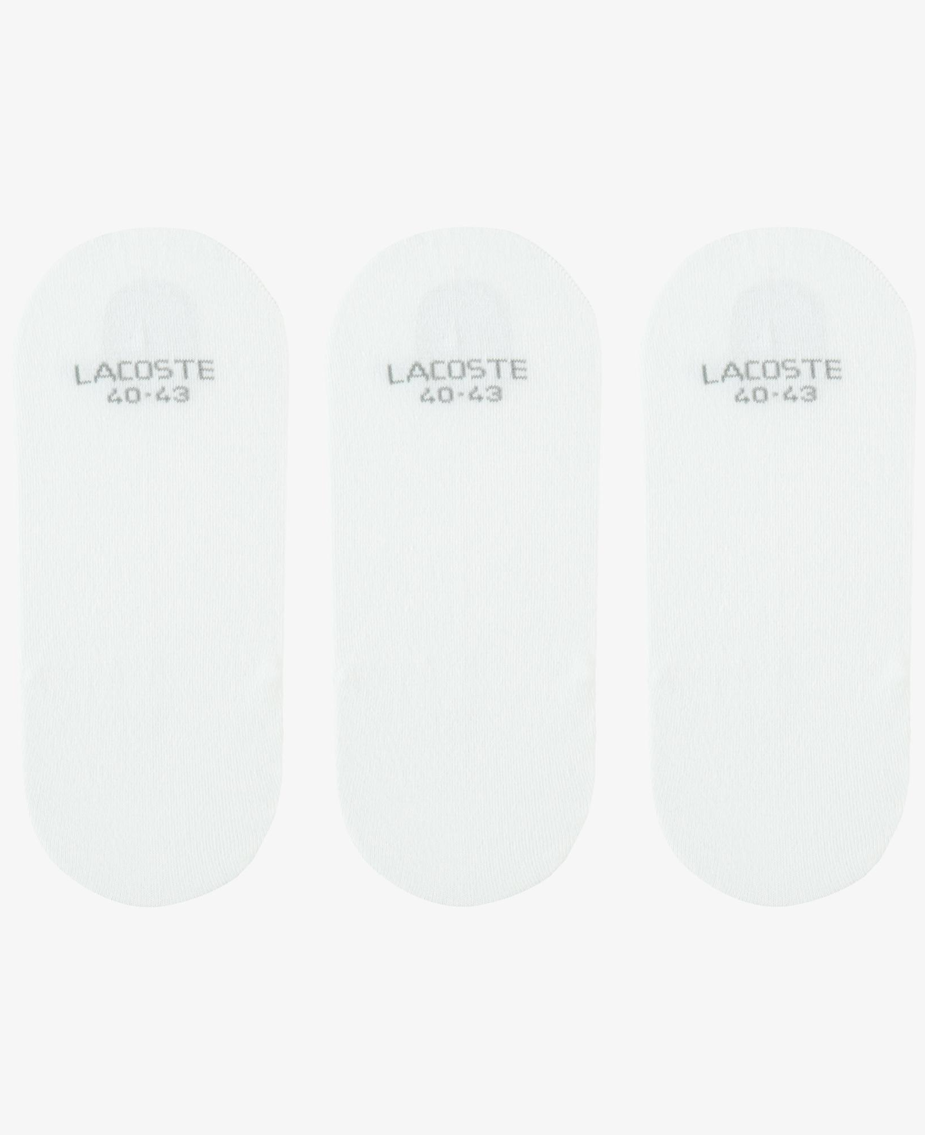 Lacoste Unisex 3'lü Beyaz Çorap