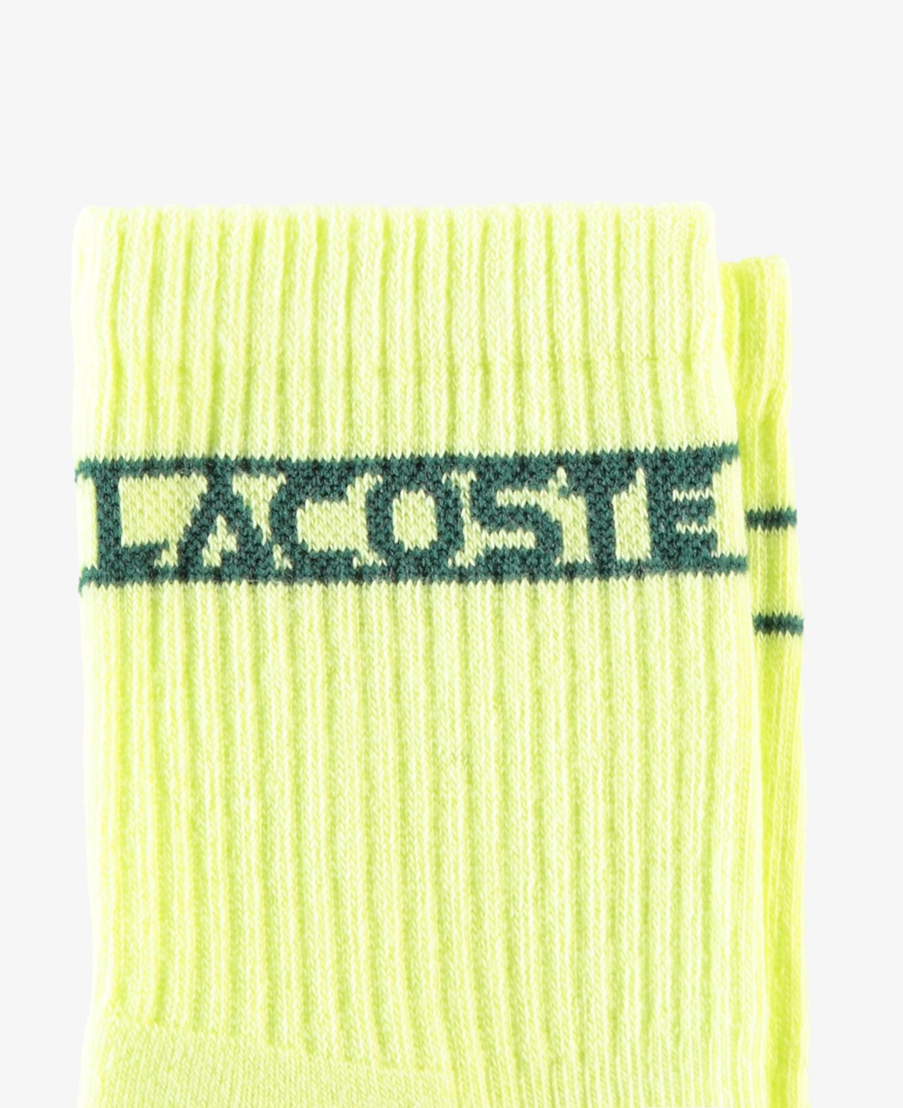 Lacoste Unisex Sarı Çorap