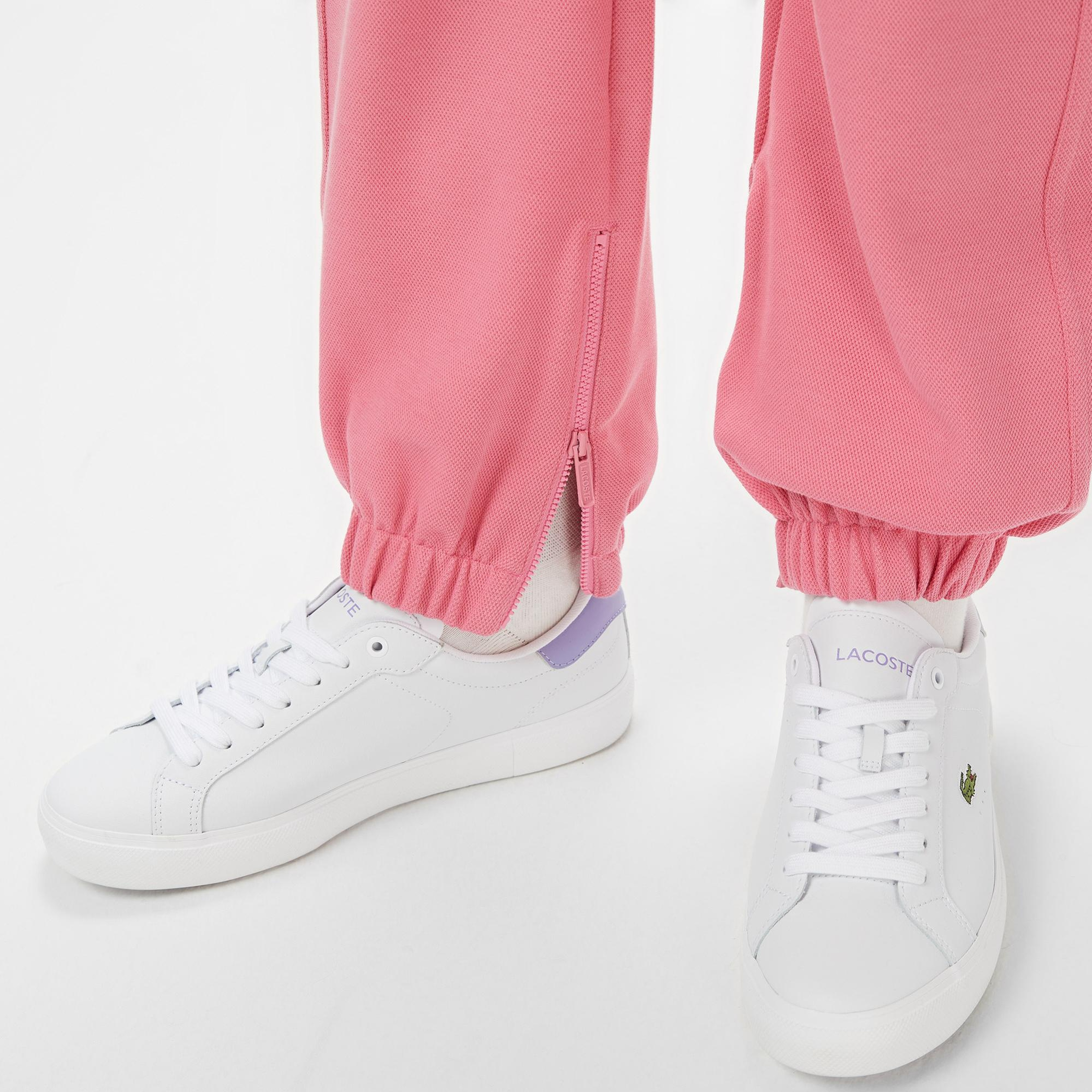 Lacoste Kadın Straight Fit Pembe Eşofman Altı