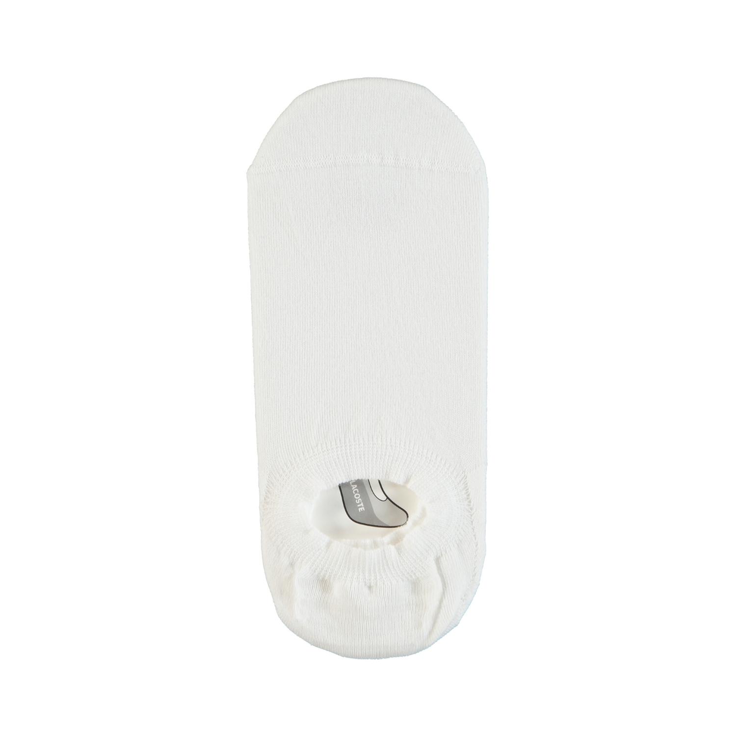 Lacoste Unisex Beyaz Babet Çorap