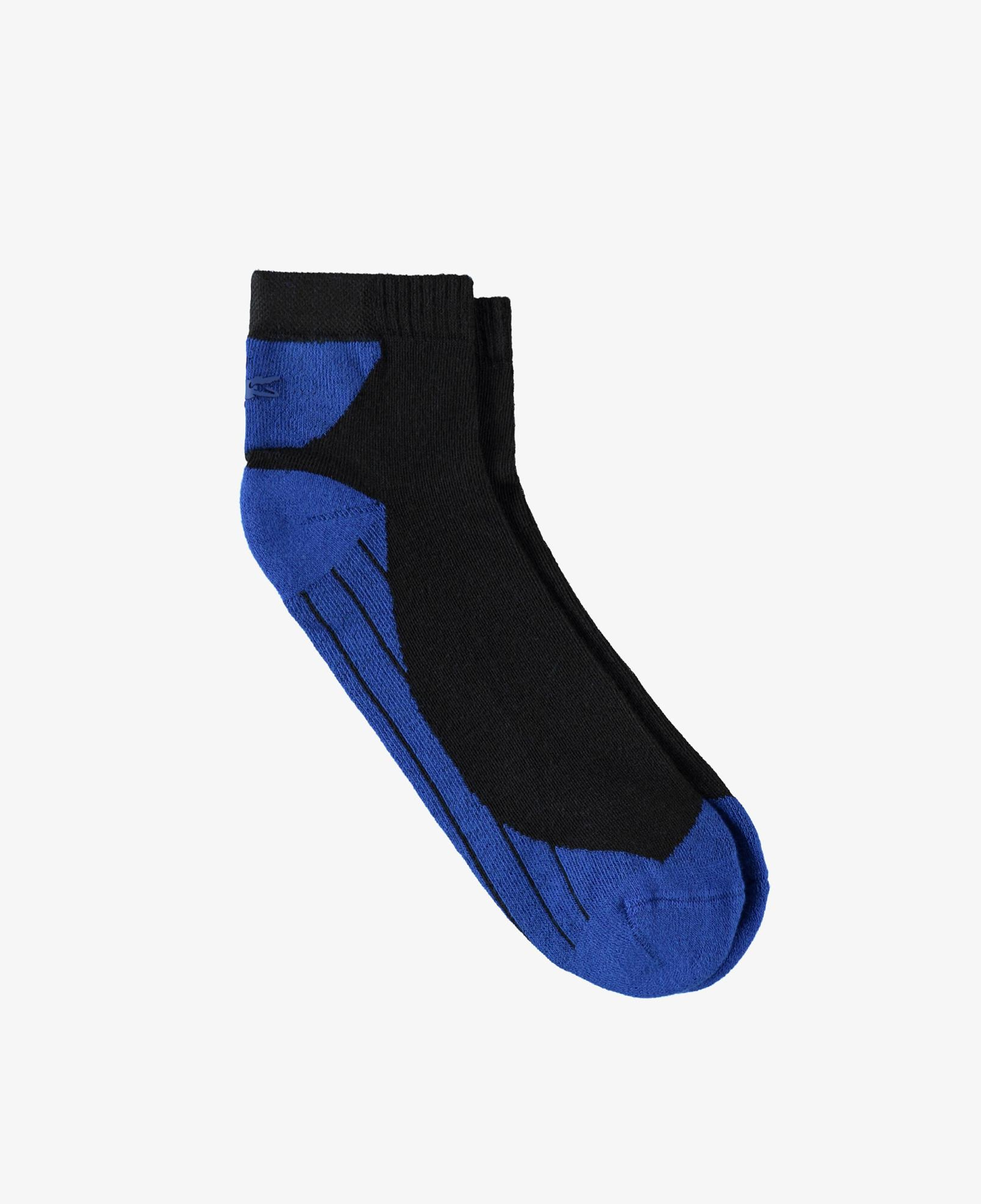 Lacoste Unisex Renk Bloklu Mavi Çorap