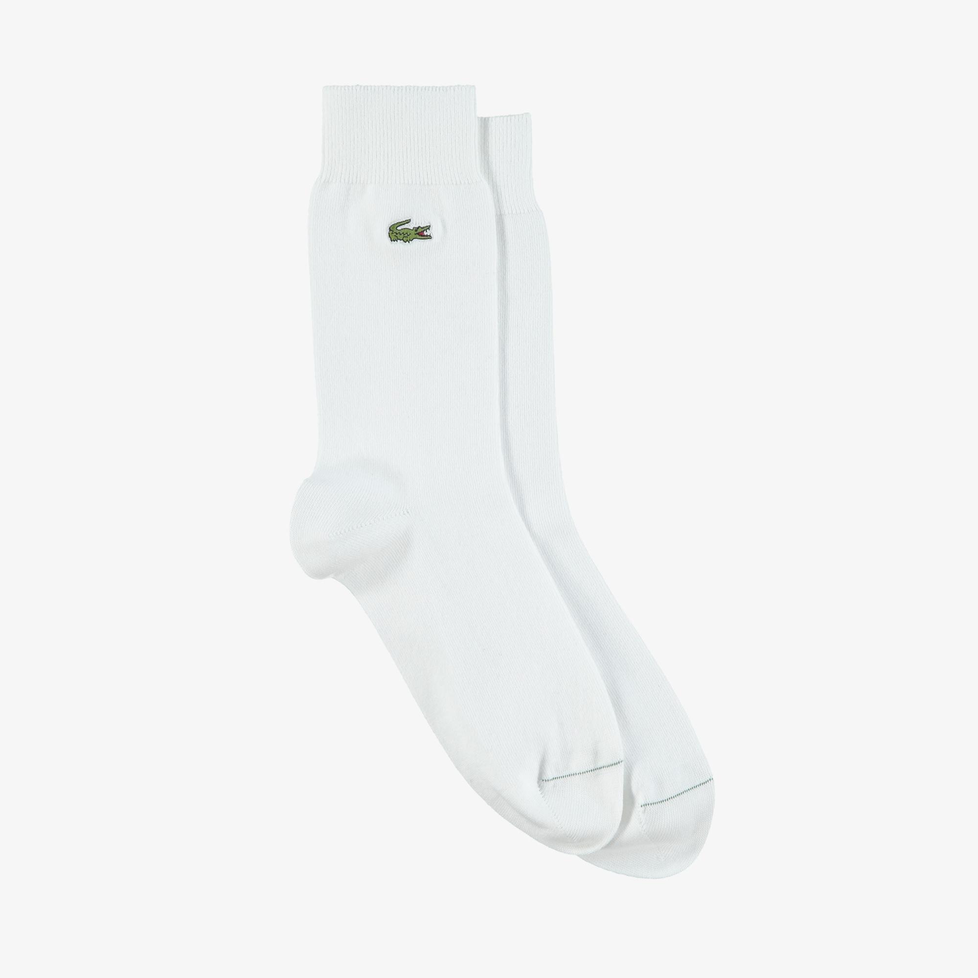 Lacoste Unisex Beyaz Çorap