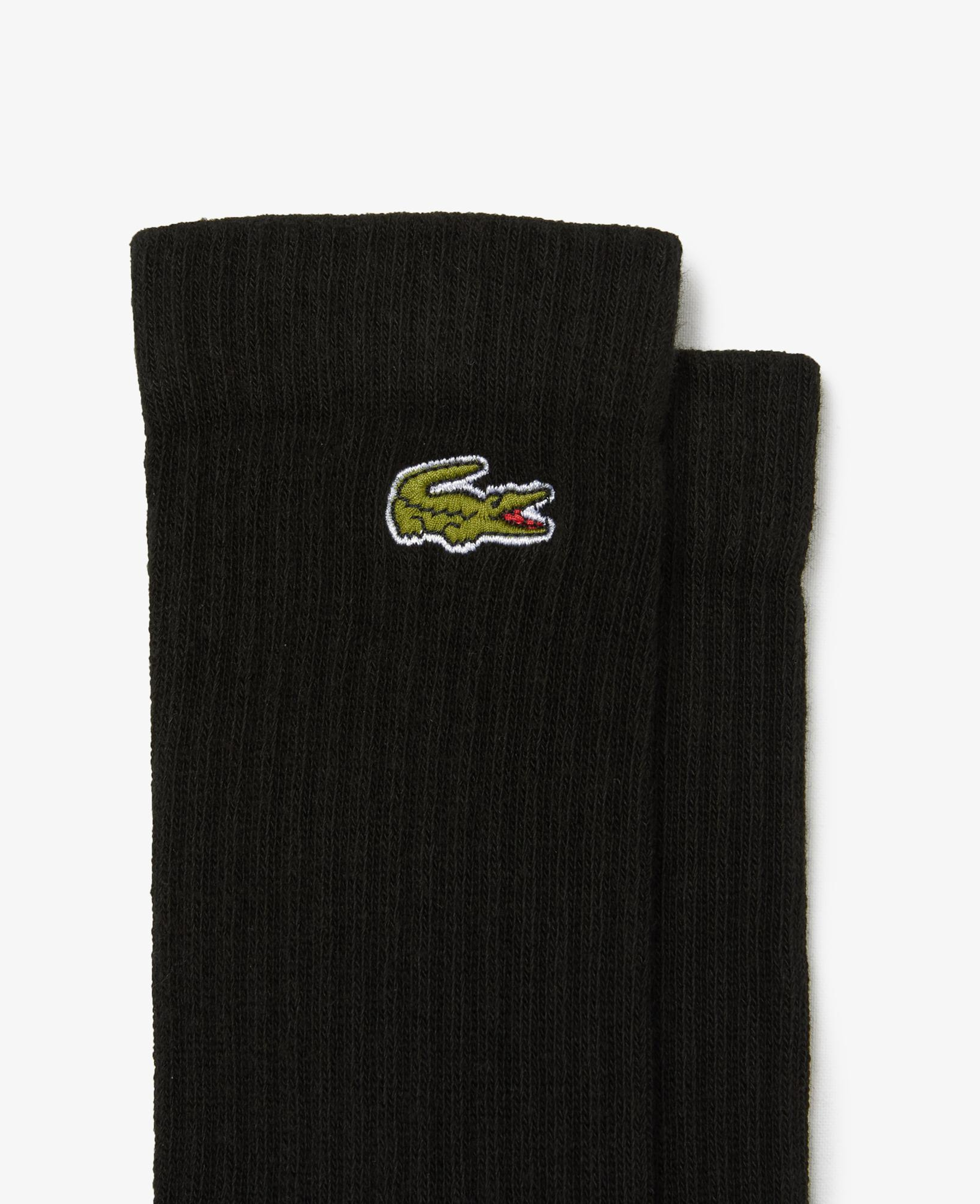 Lacoste Unisex 3'lü Siyah Çorap