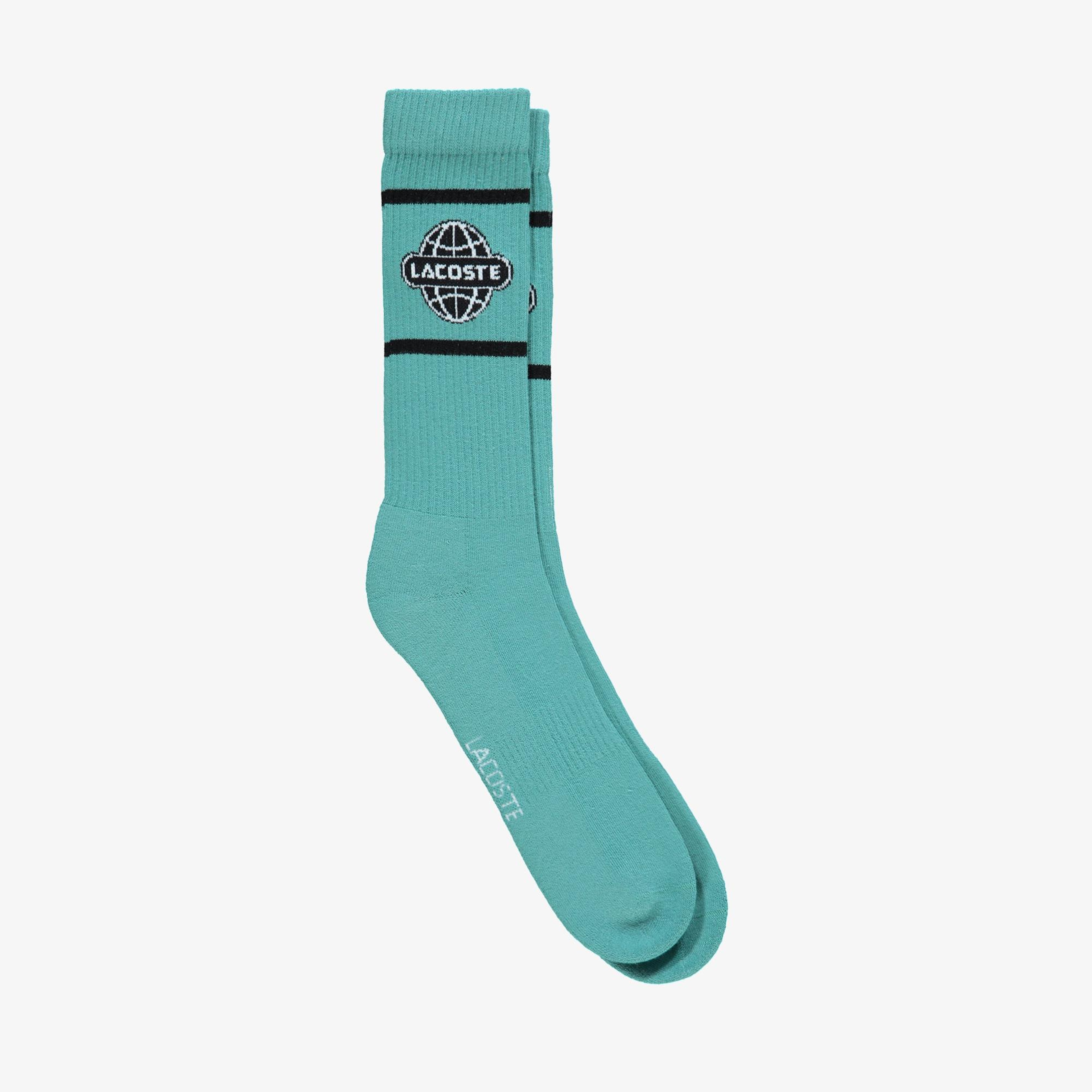 Lacoste Unisex Baskılı Açık Yeşil Çorap