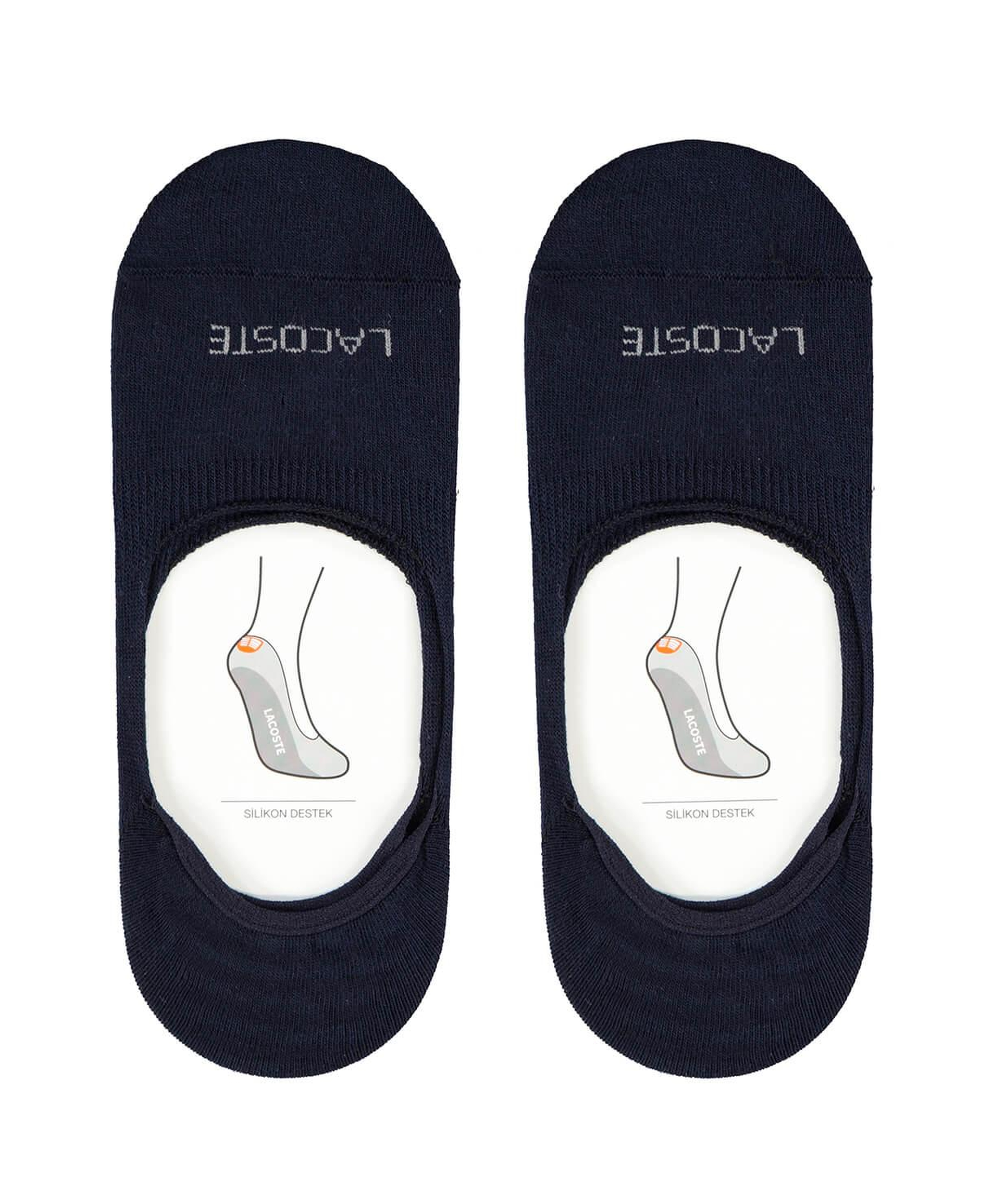 Unisex 2'li Lacivert Çorap