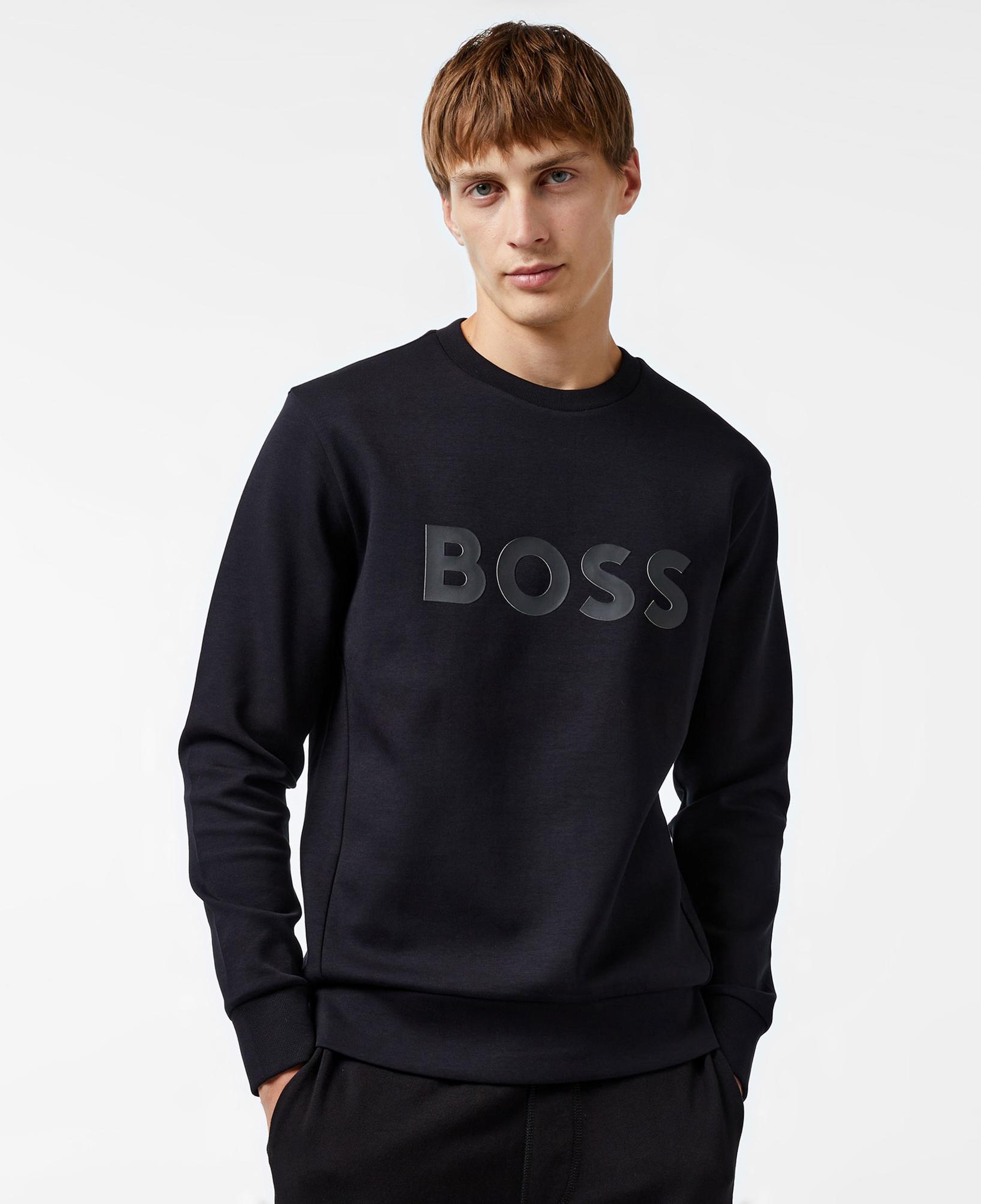 Boss Erkek Siyah Sweatshirt