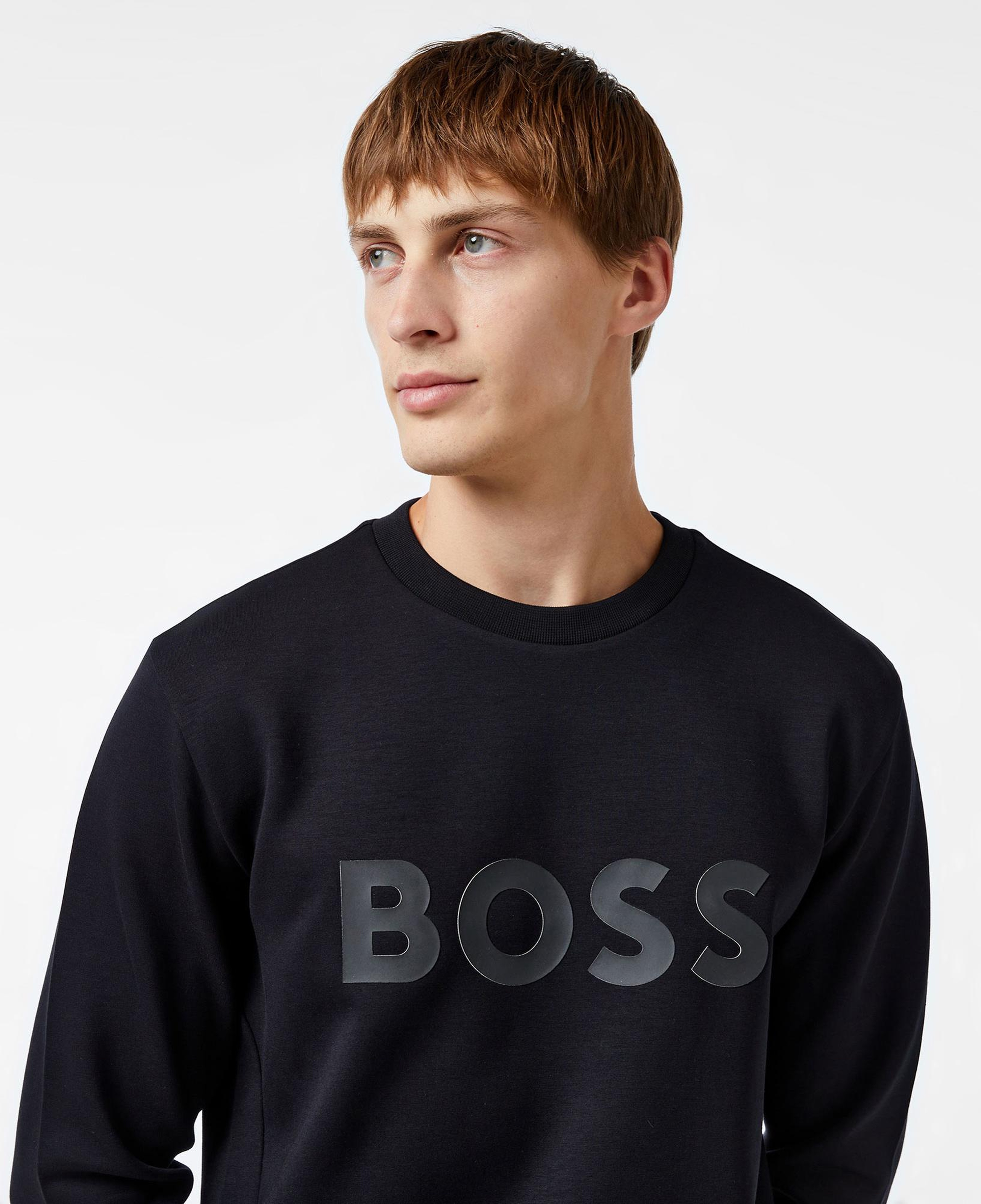 Boss Erkek Siyah Sweatshirt