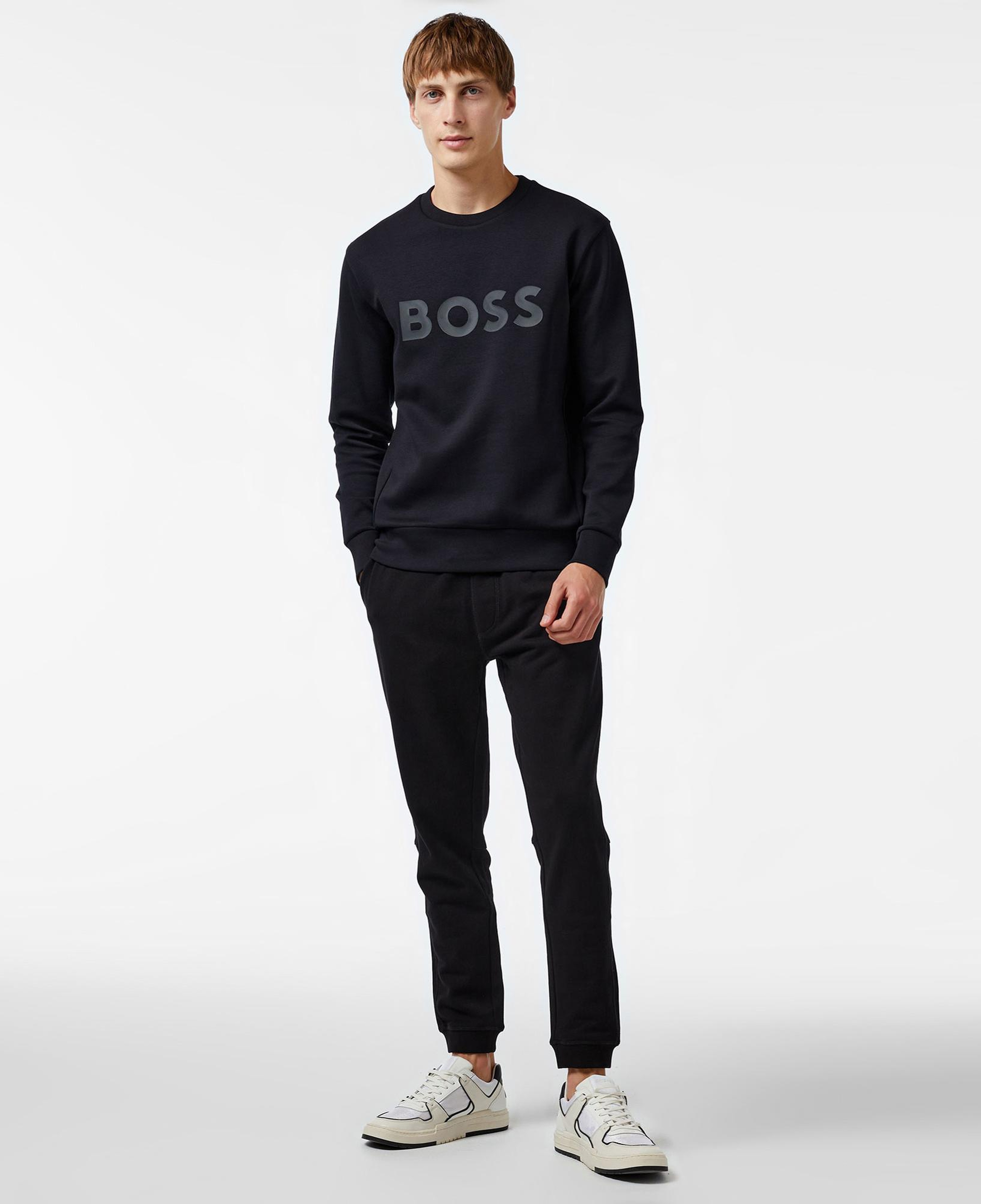 Boss Erkek Siyah Sweatshirt