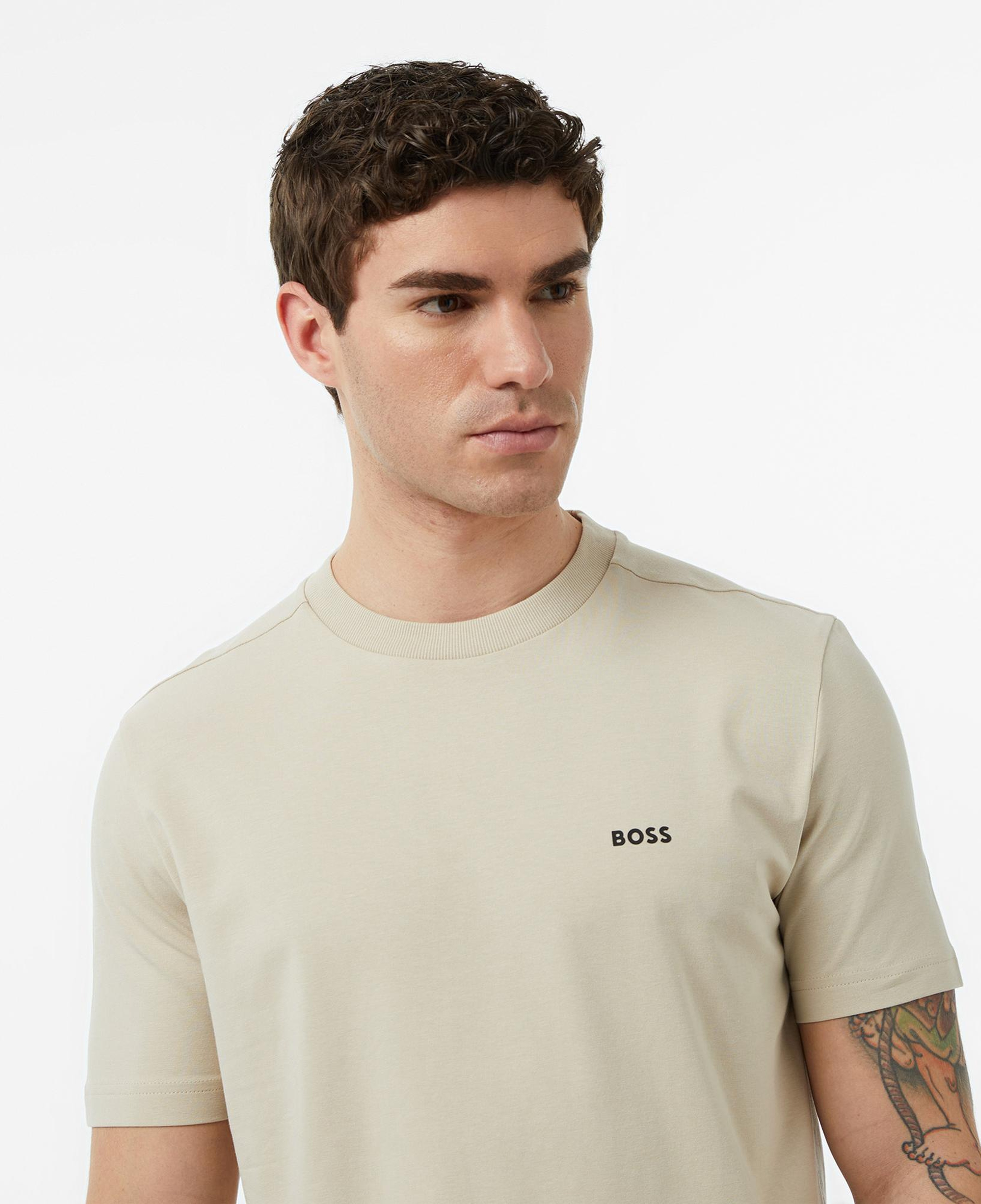 Boss Erkek Bej T-Shirt
