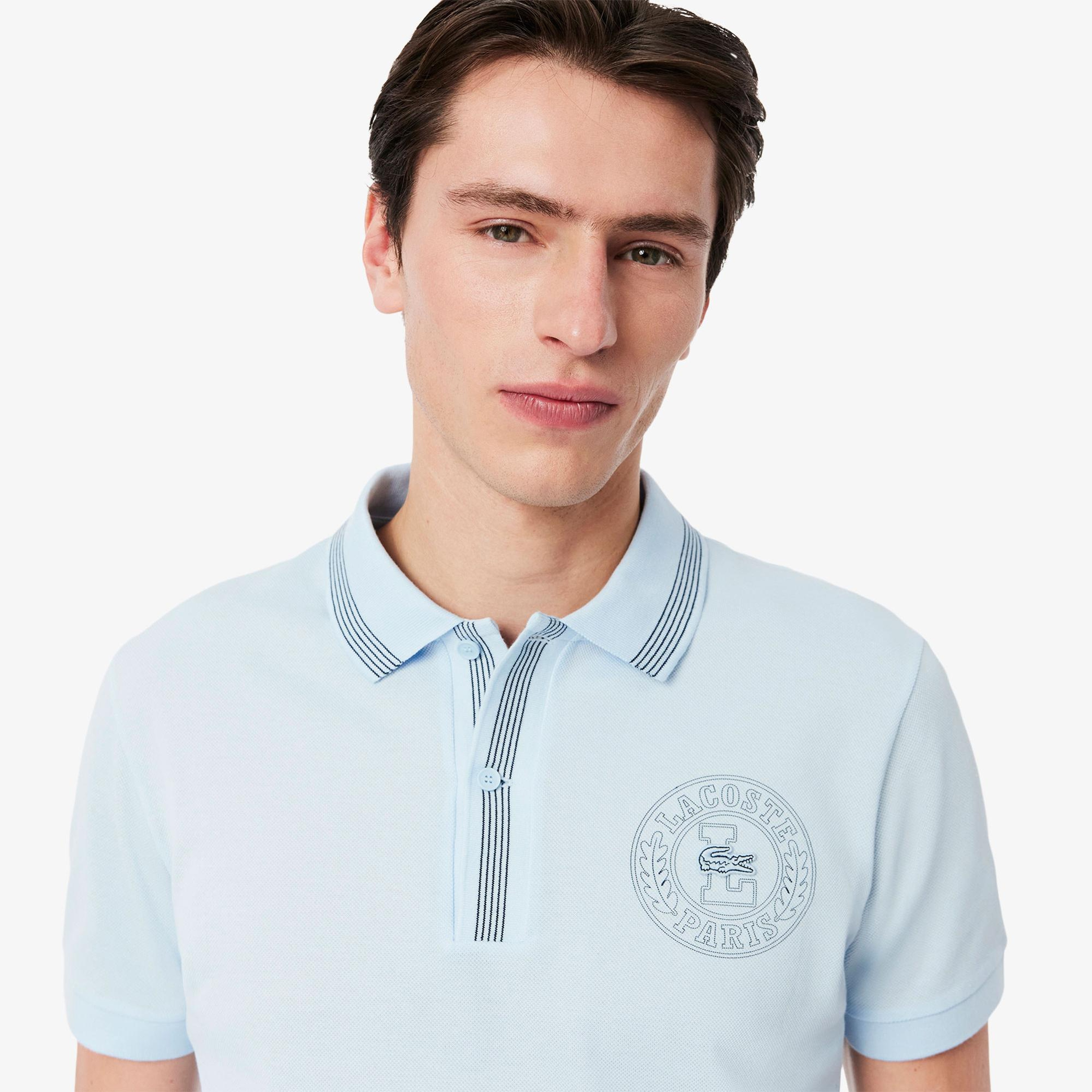 Lacoste L.12.12 Erkek Regular Fit Mavi Polo