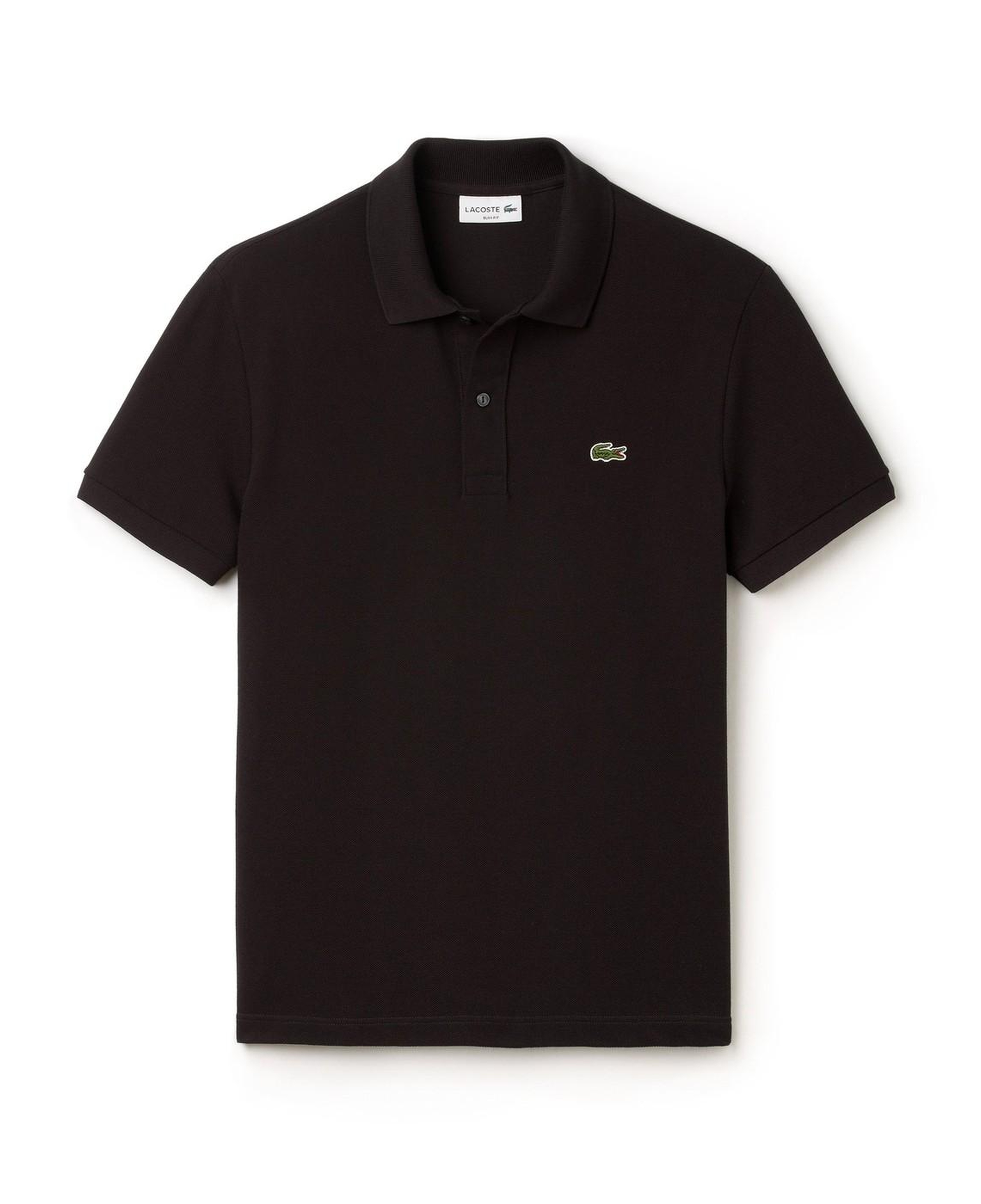 Lacoste L.12.12 Erkek Slim Fit Siyah Polo