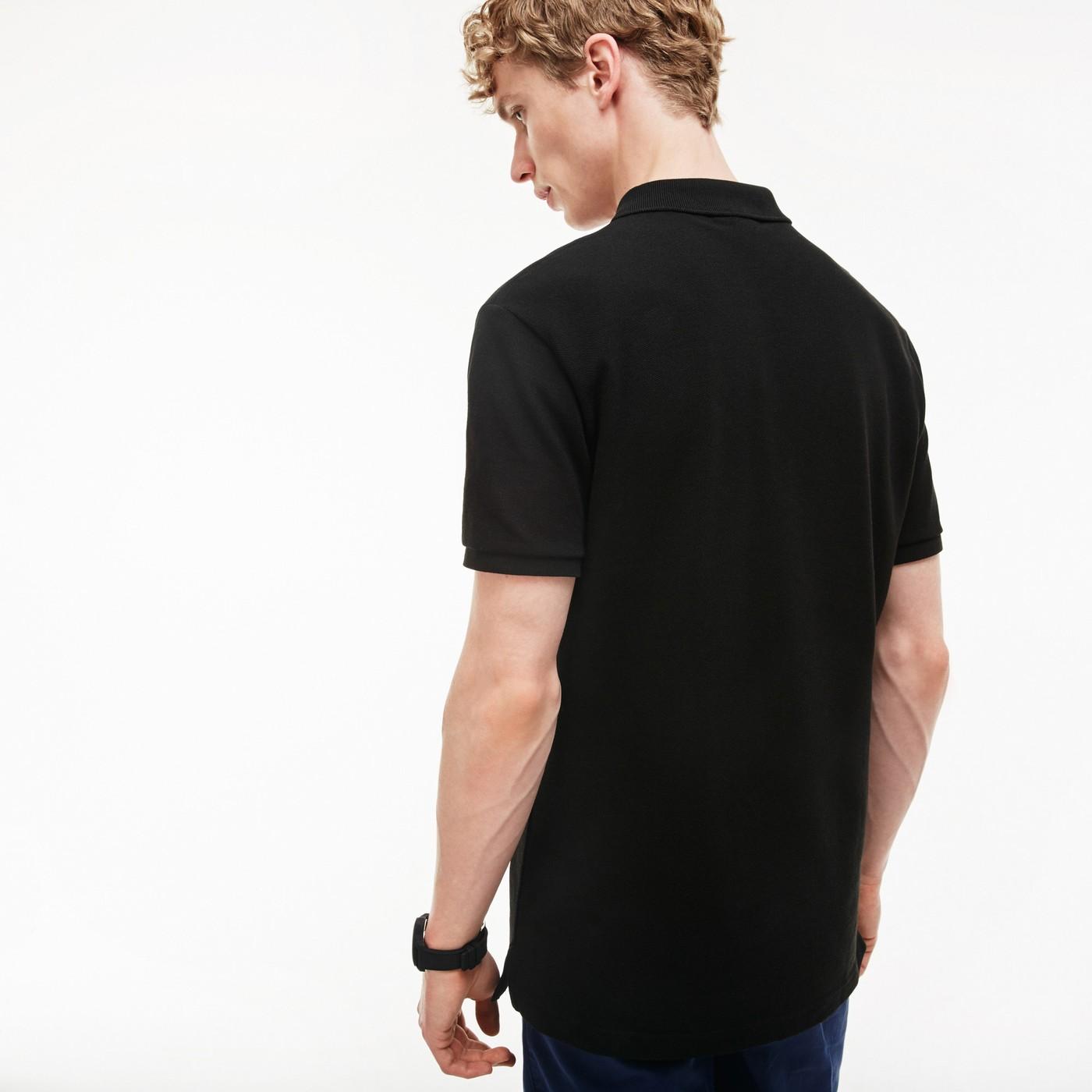 Lacoste L.12.12 Erkek Slim Fit Siyah Polo