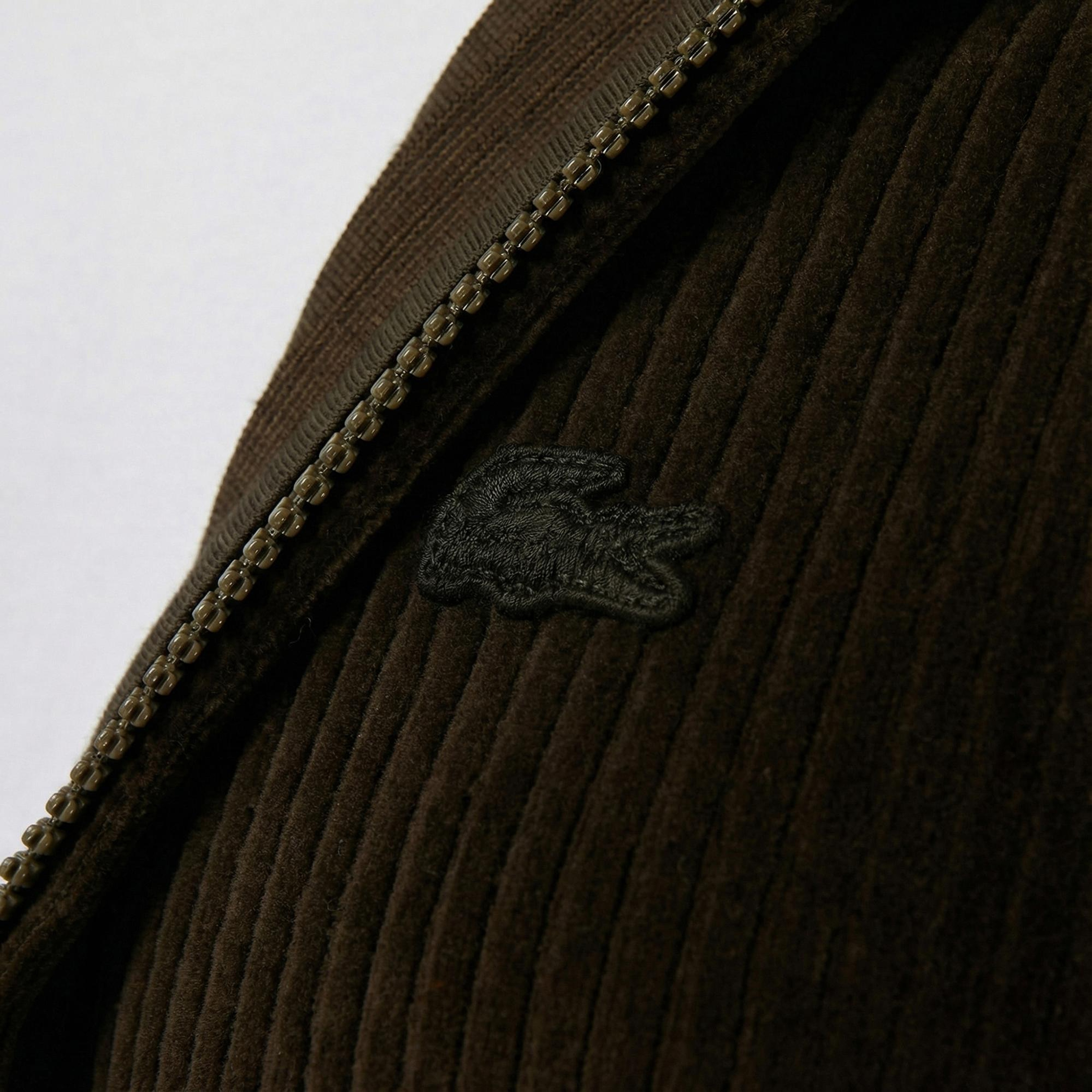 Lacoste Kadın Regular Fit Kapüşonlu Haki Sweatshirt