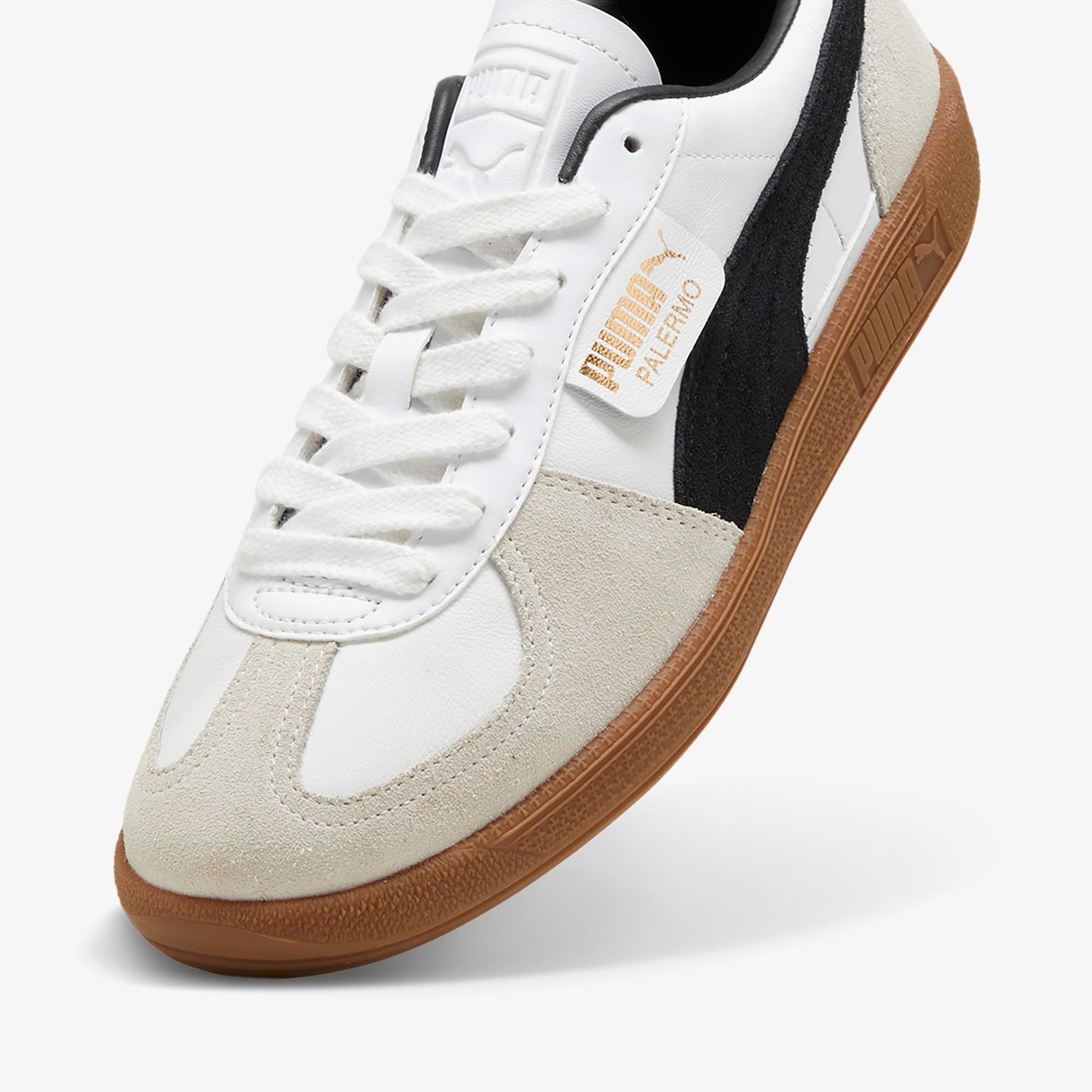 Puma Palermo Leather Unisex Beyaz Spor Ayakkabı