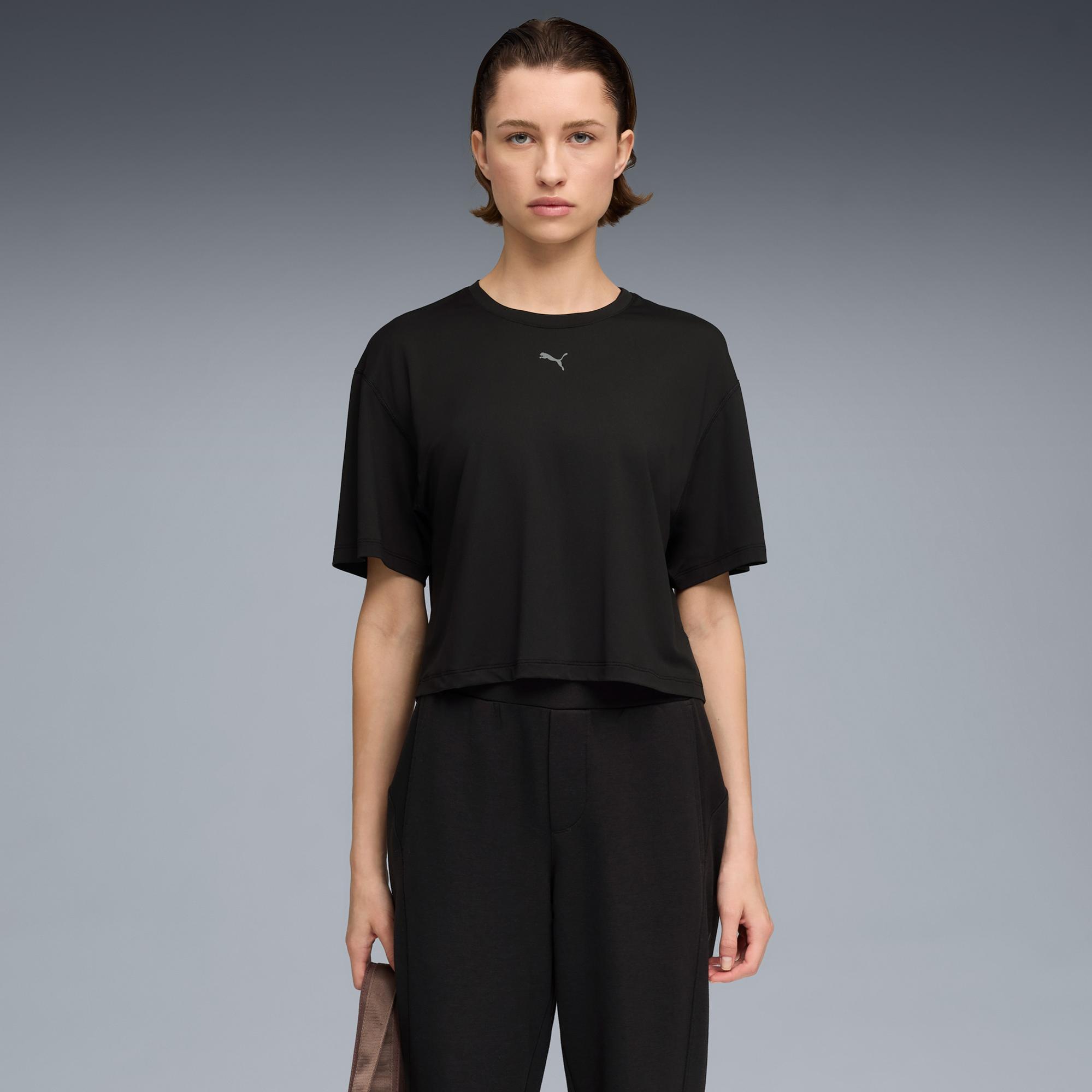 Puma Cloudspun Kadın Siyah T-Shirt