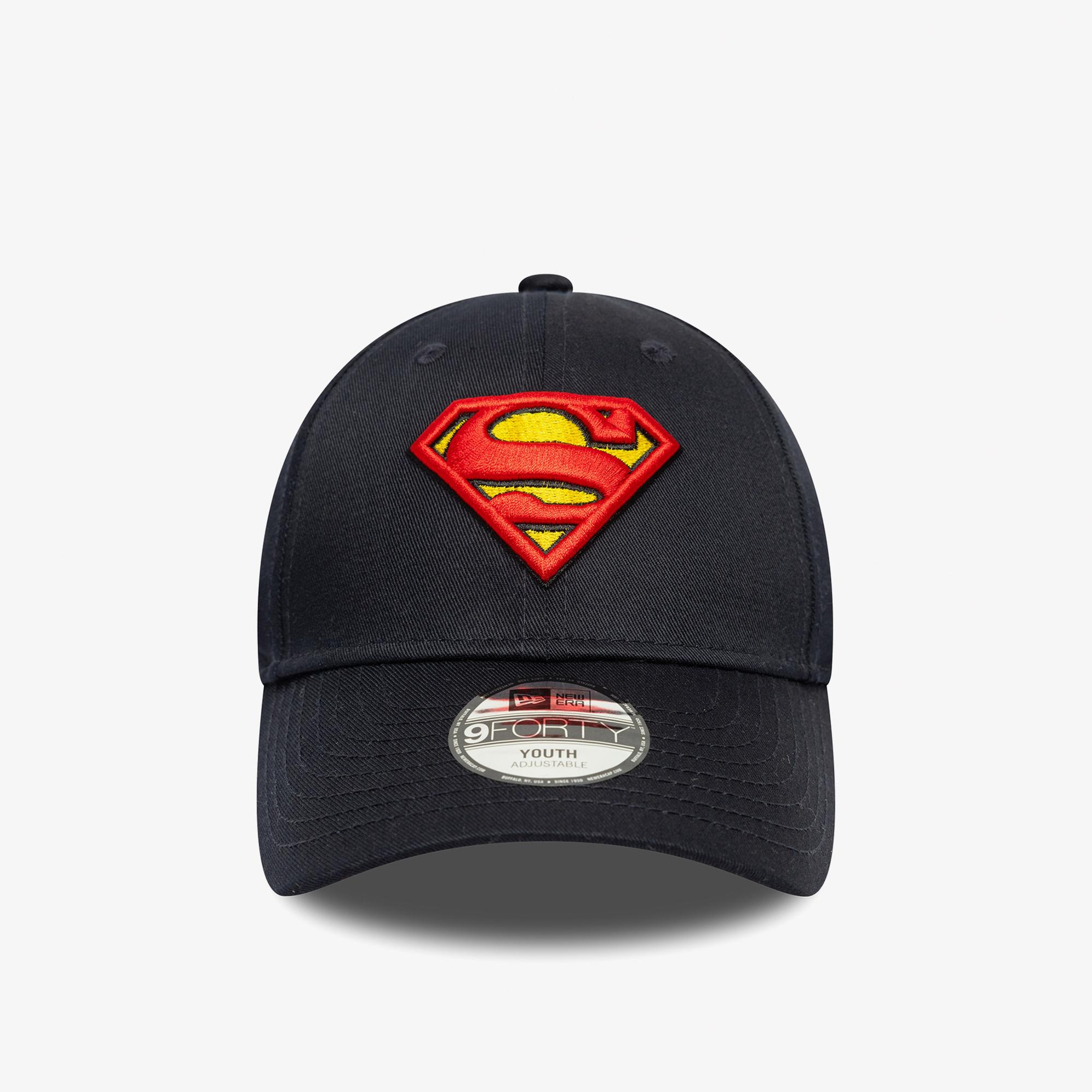 New Era DC Superman Çocuk Siyah Şapka