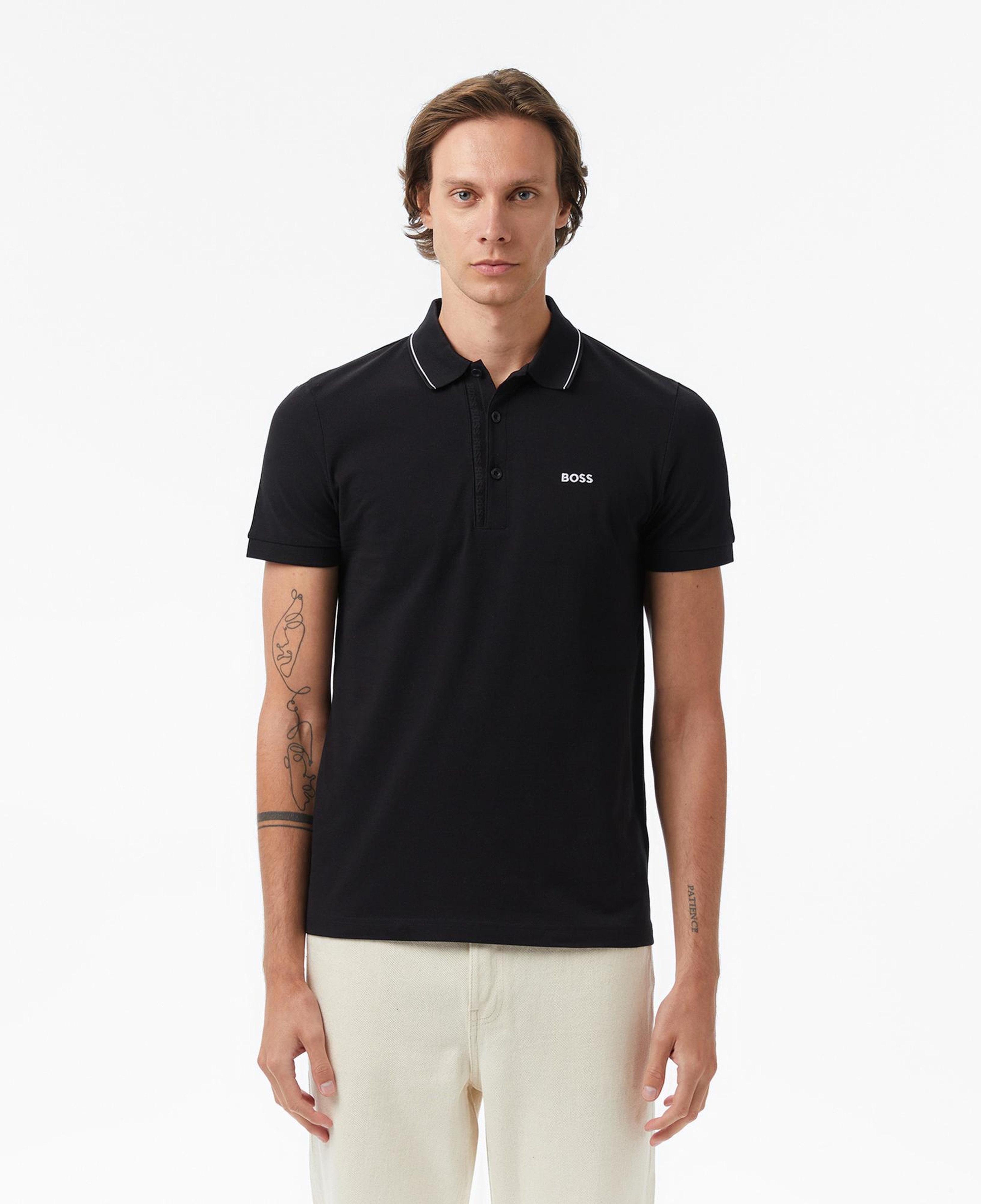 Boss Paule 4 Erkek Siyah Polo