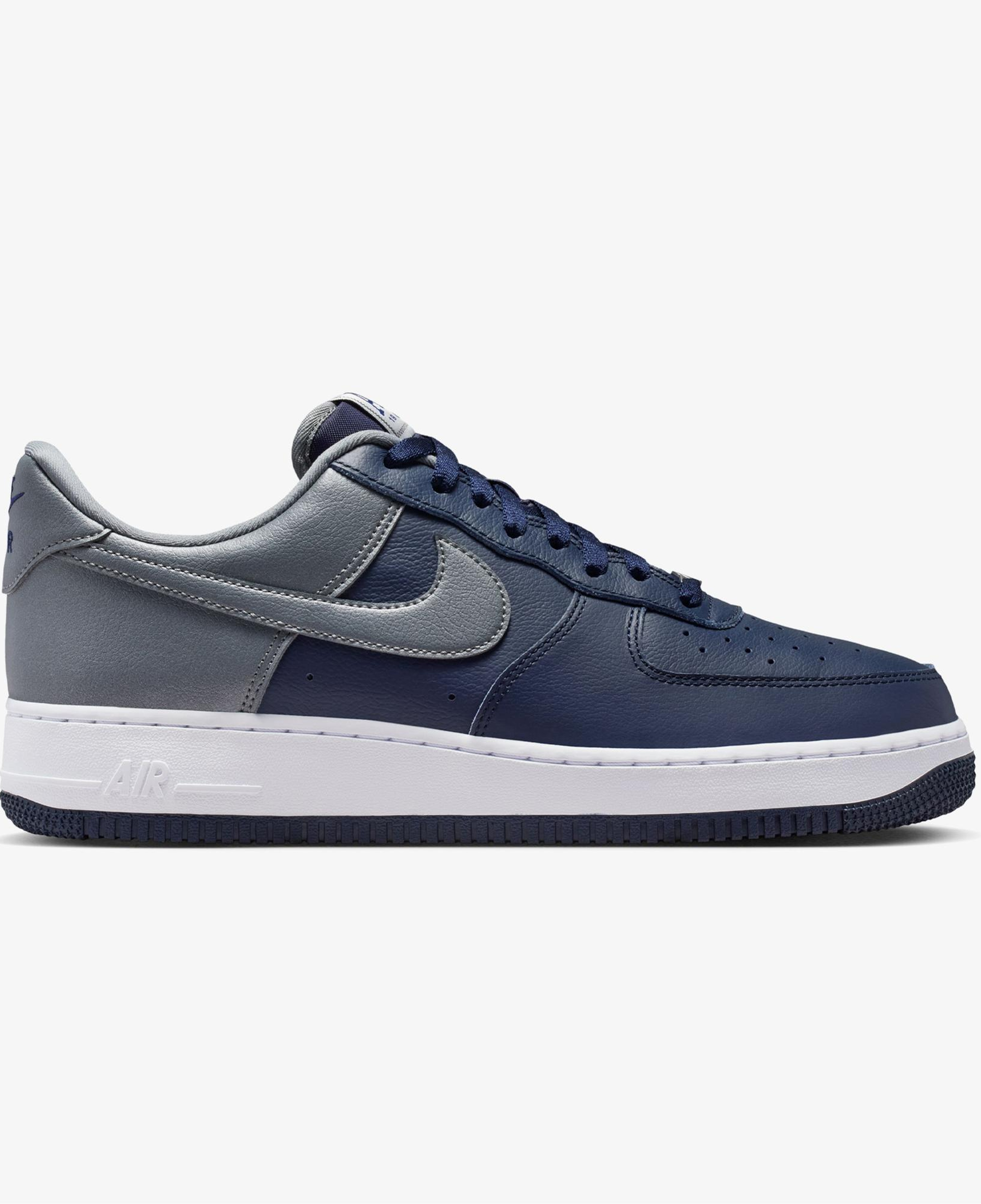 Nike Air Force 1 '07 LV8 Erkek Lacivert Spor Ayakkabı
