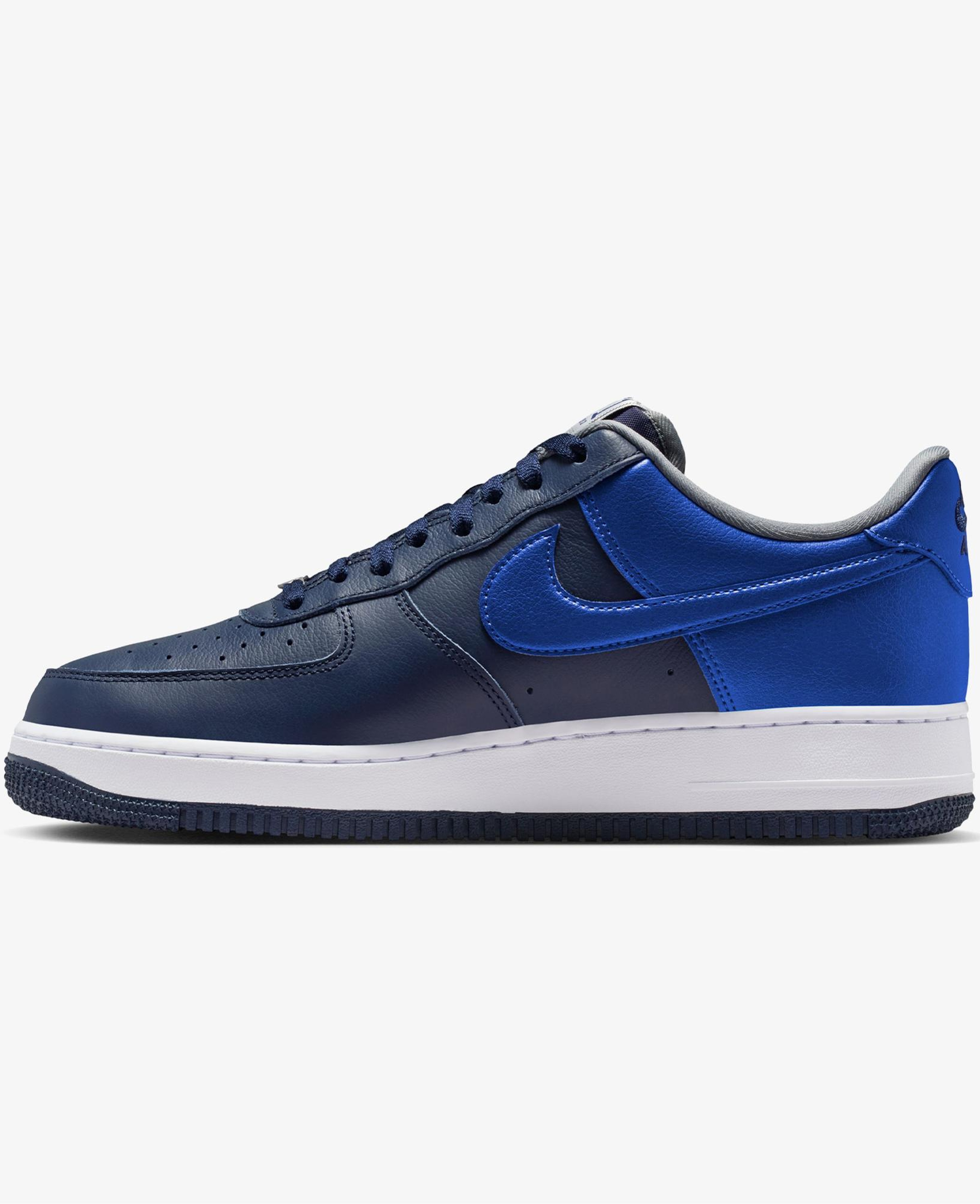 Nike Air Force 1 '07 LV8 Erkek Lacivert Spor Ayakkabı