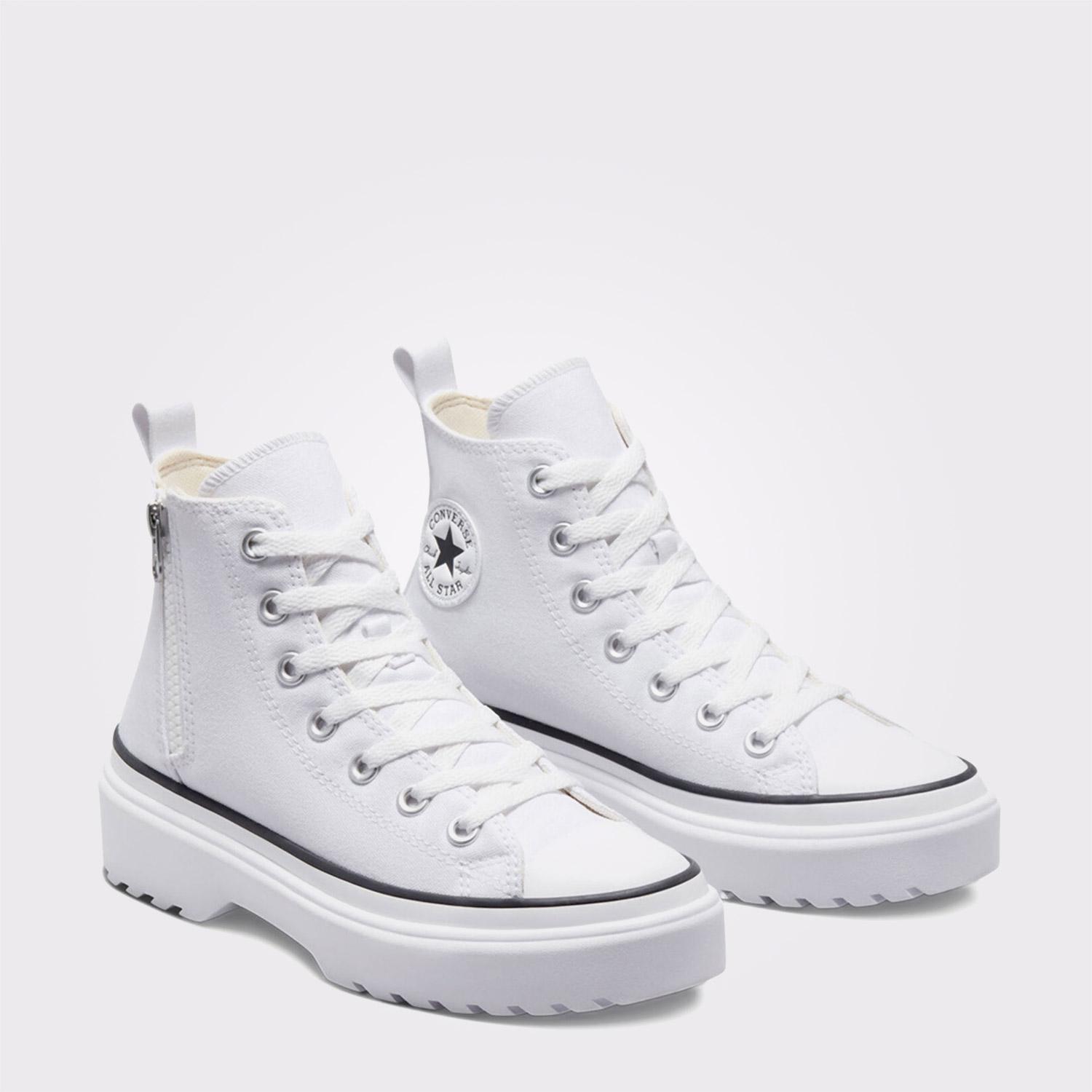 Converse Chuck Taylor All Star Lugged Lift Genç Beyaz Platform Sneaker