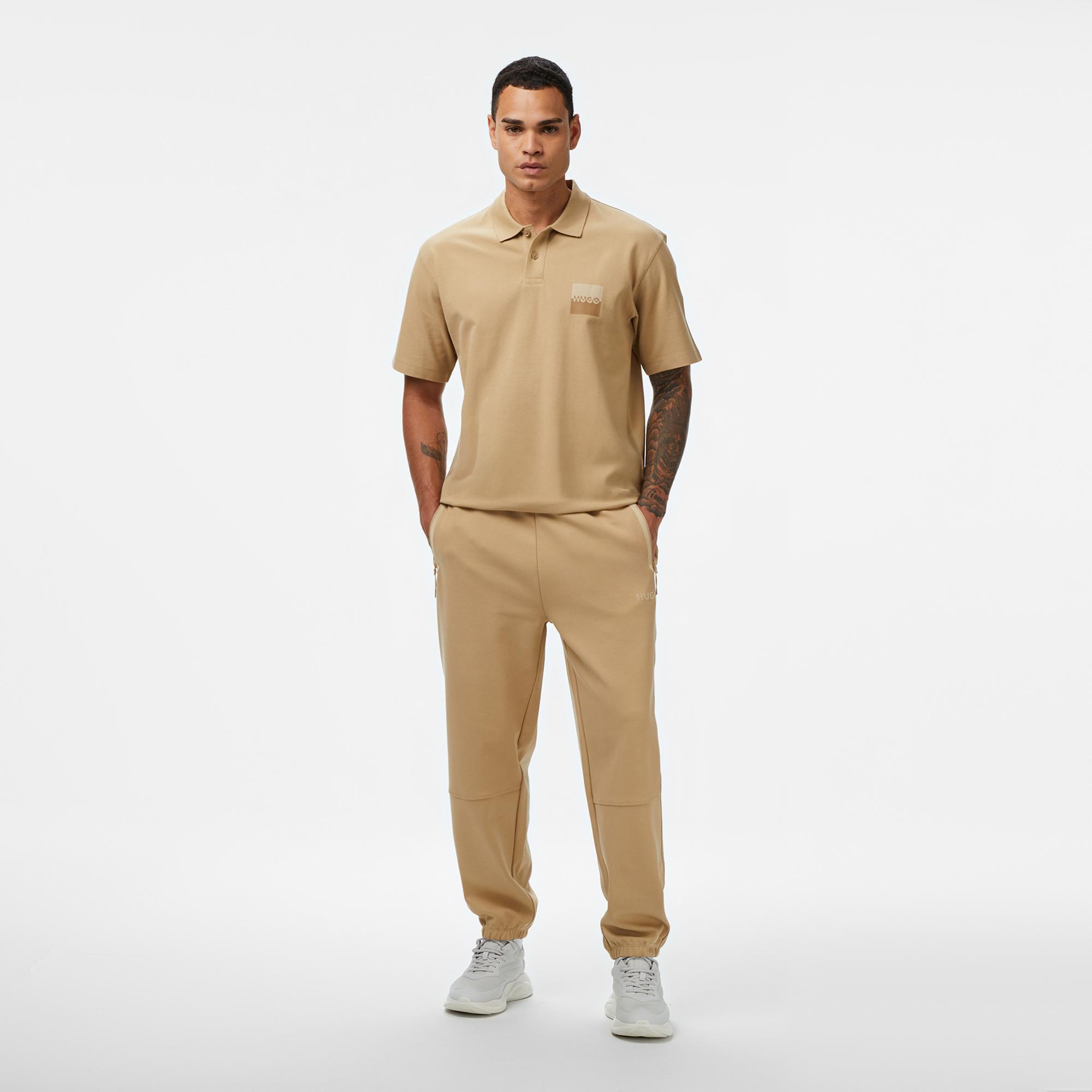 Hugo Dubrosi Erkek Bej Eşofman Altı